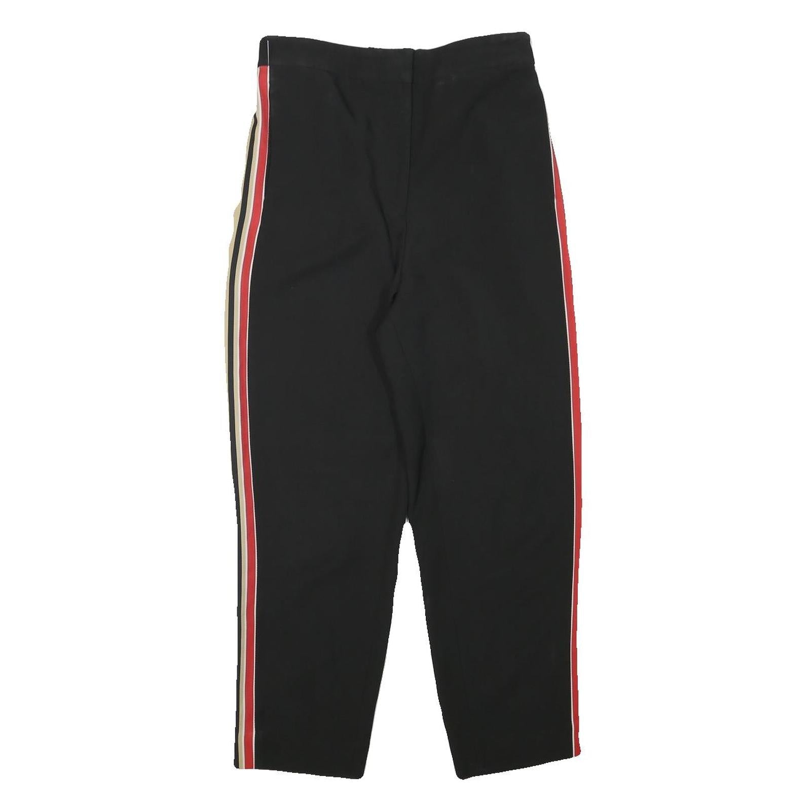 & OTHER STORIES Womens Polyester Blend Black Relaxed Trousers W27 L25 Striped Refurbished - N/A refurbished available on Cerqular