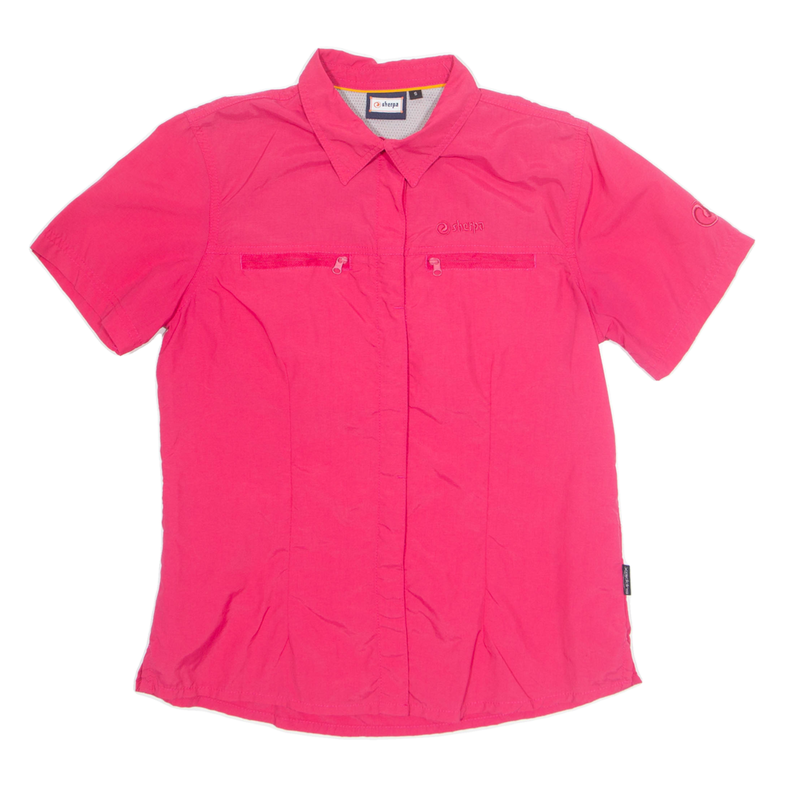 SHERPA Womens Plain Shirt Pink S Refurbished - N/A refurbished available on Cerqular