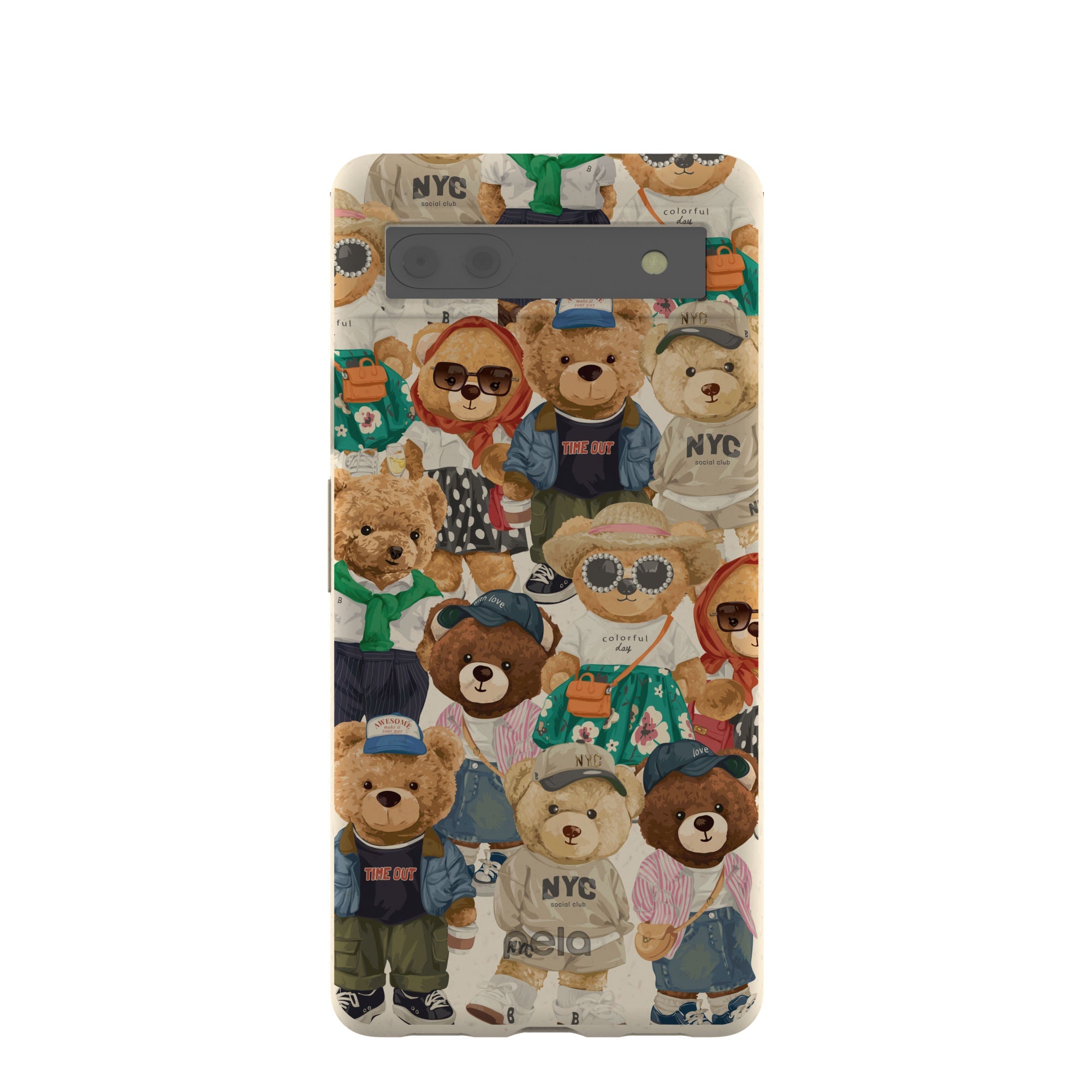 London Fog Unbearably Cute Google Pixel 6a Case Refurbished - Pela Case refurbished available on Cerqular