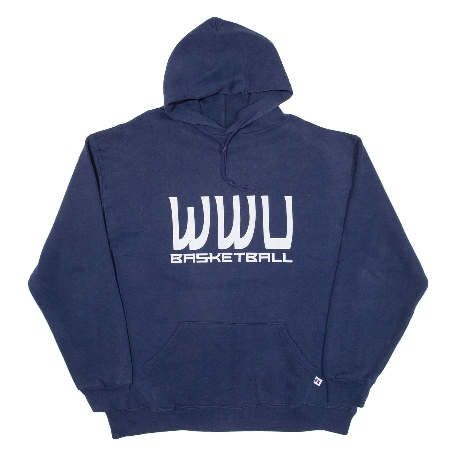 RUSSELL ATHLETIC Basketball Mens Blue Hoodie USA L Refurbished - N/A refurbished available on Cerqular