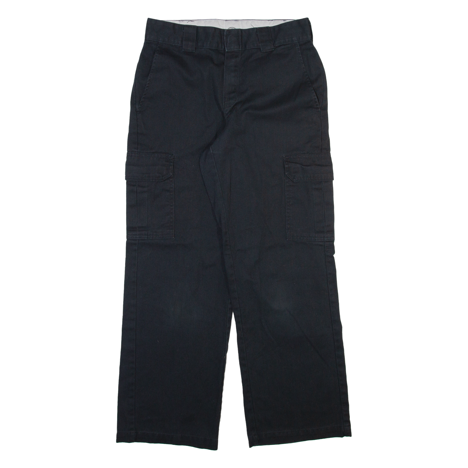 DICKIES Cargo Mens Trousers Black Relaxed Straight W30 L28 Refurbished - N/A refurbished available on Cerqular