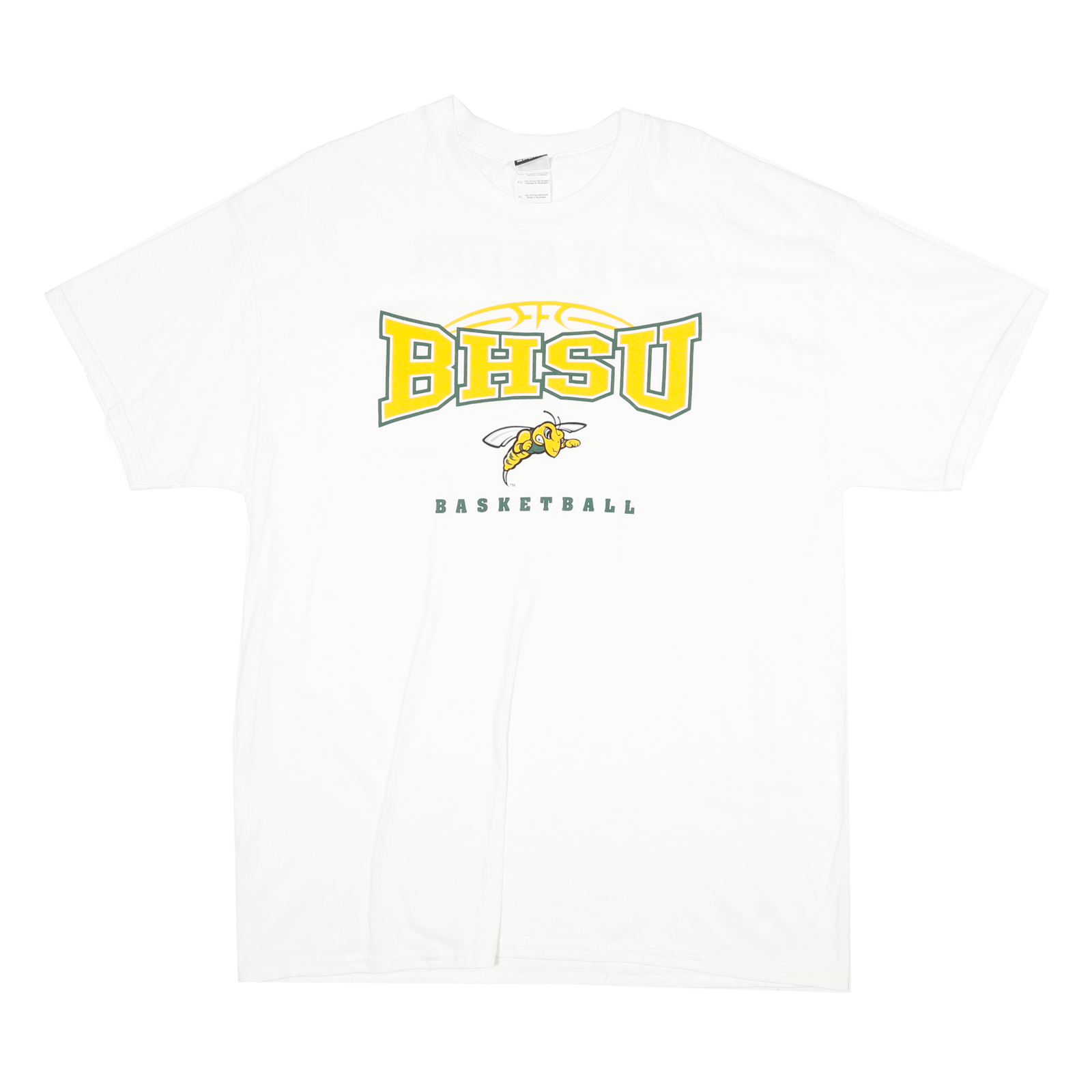 CI SPORT Mens White Graphic T-Shirt XL Short Sleeve Crew Neck Basketball Logo Refurbished - N/A refurbished available on Cerqular