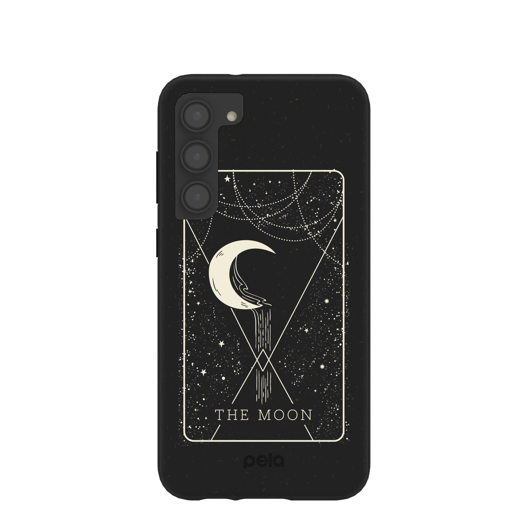 Black The Moon Samsung Galaxy S23+(Plus) Case Refurbished - Pela Case refurbished available on Cerqular