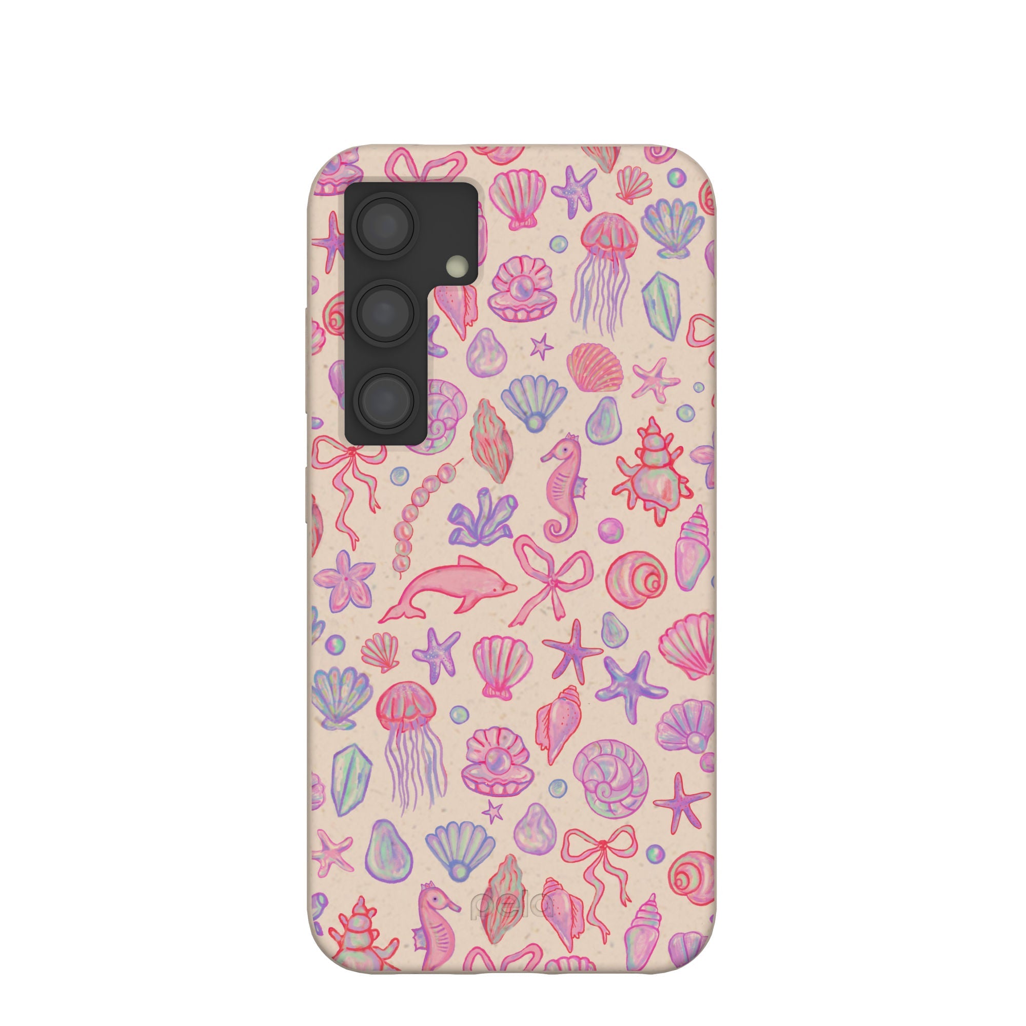 Seashell Mermaid Dreams Samsung Galaxy S24 Case Refurbished - Pela Case refurbished available on Cerqular