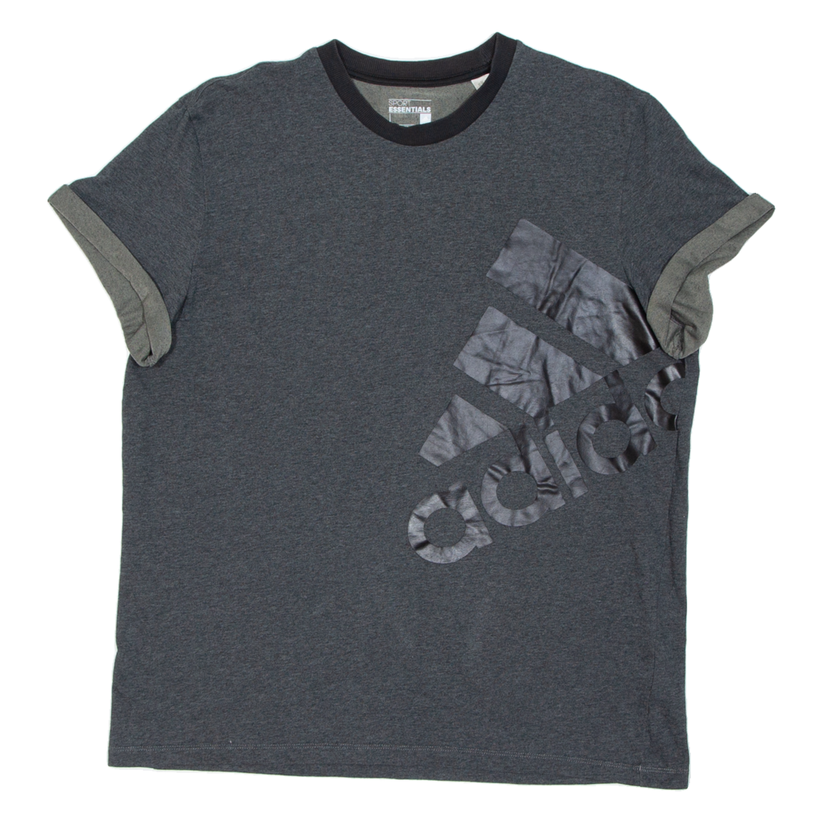 ADIDAS Mens T-Shirt Grey L Refurbished - N/A refurbished available on Cerqular
