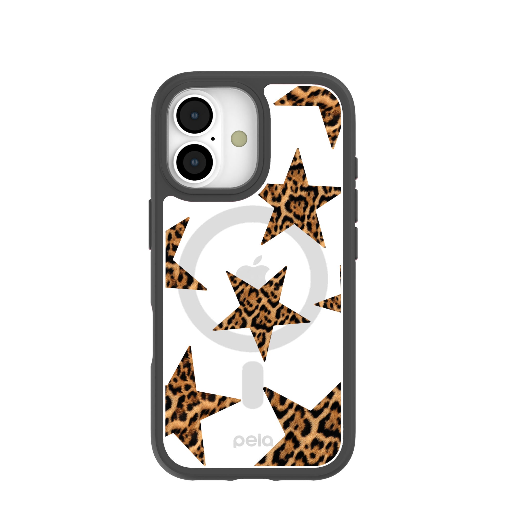 Clear Jaguar Stars iPhone 17 Case With Noir Ridge (MagSafe included) Refurbished - Pela Case refurbished available on Cerqular