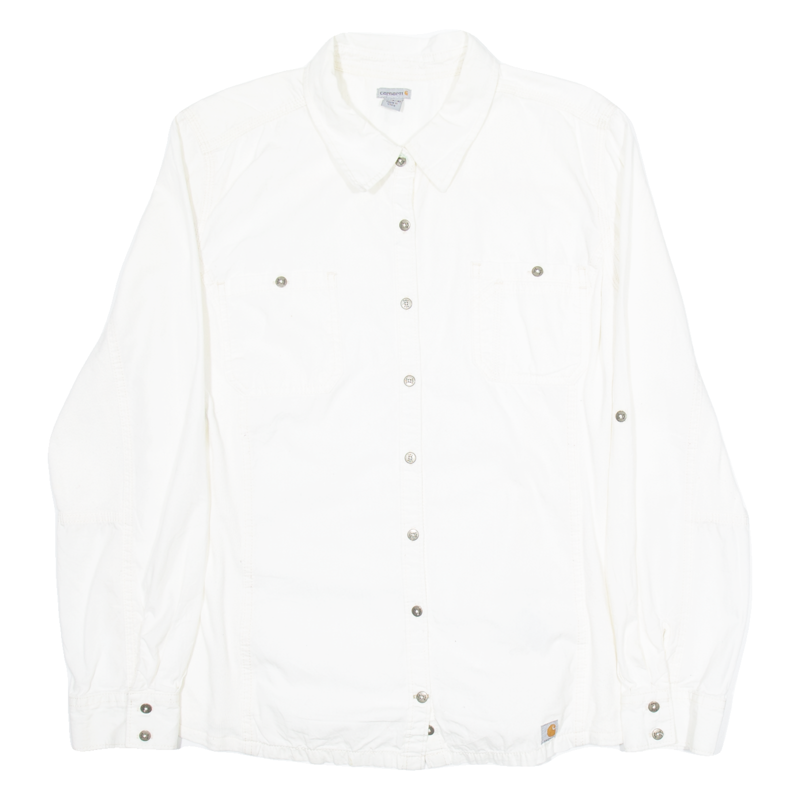 CARHARTT Womens Plain Shirt White Long Sleeve XL Refurbished - N/A refurbished available on Cerqular
