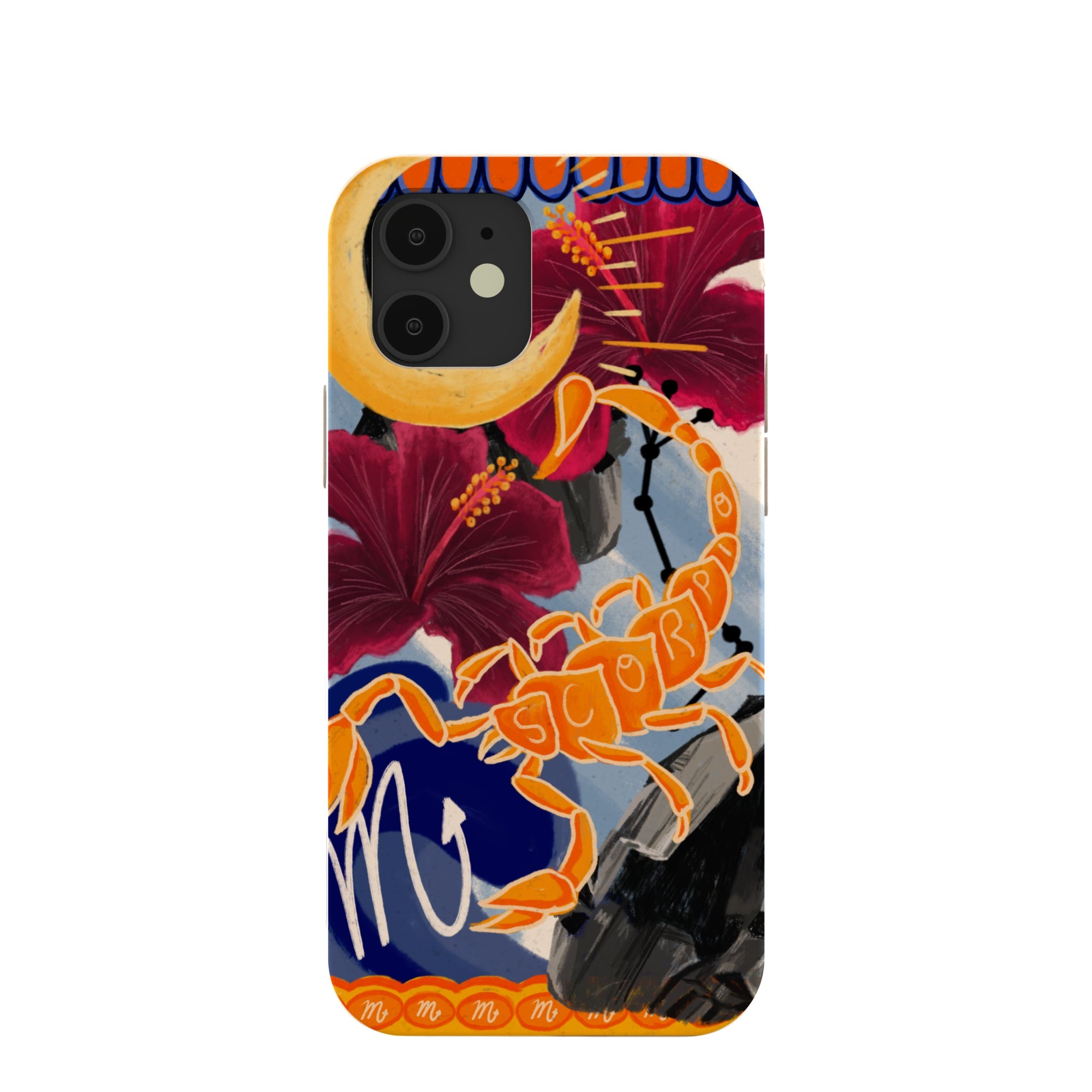 Seashell Scorpio Scorpion iPhone 12/ iPhone 12 Pro Case Refurbished - Pela Case refurbished available on Cerqular