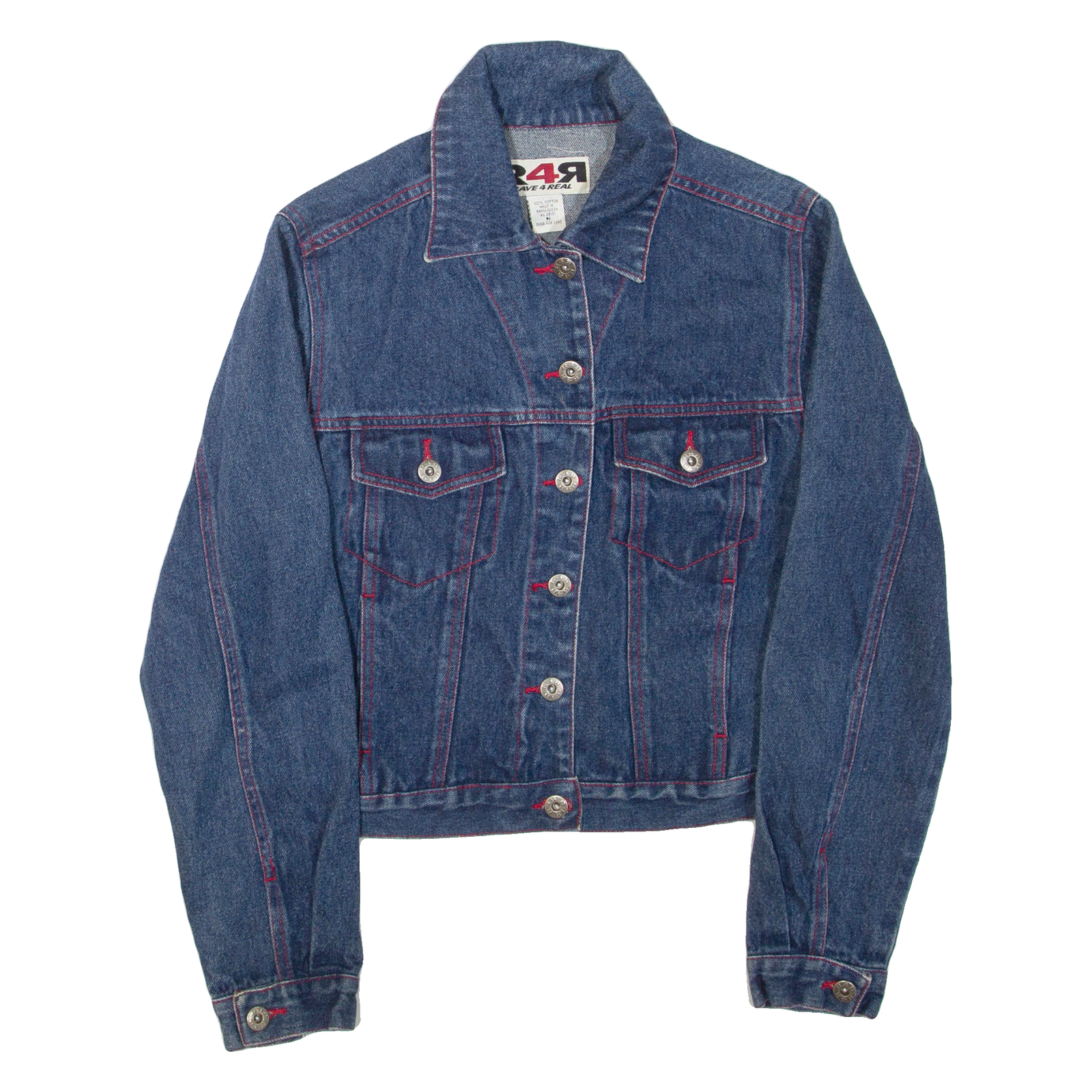 R4R Womens Denim Jacket Blue S Refurbished - N/A refurbished available on Cerqular
