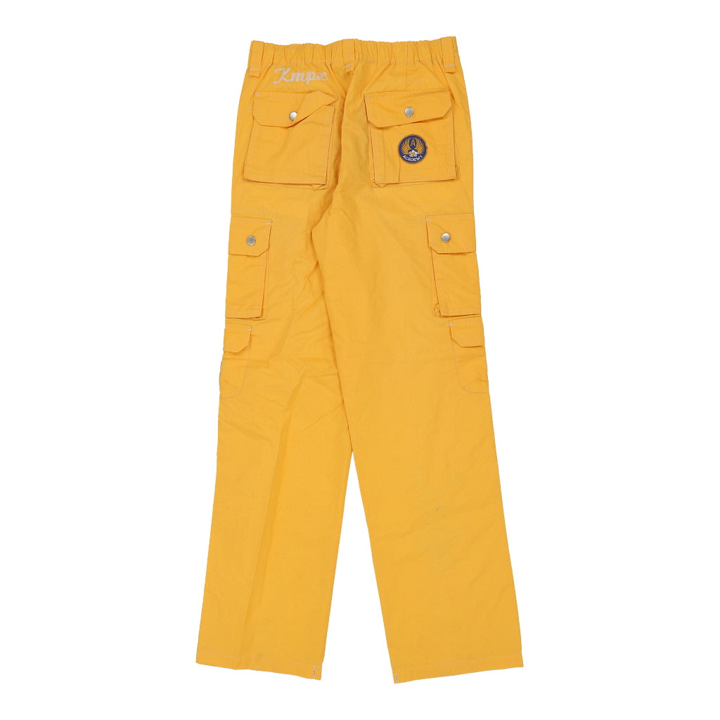Wpm Academy Cargo Trousers - 32W 32L Yellow Cotton Blend Refurbished - Thrifted (note: this is a term often used to describe second- refurbished available on Cerqular