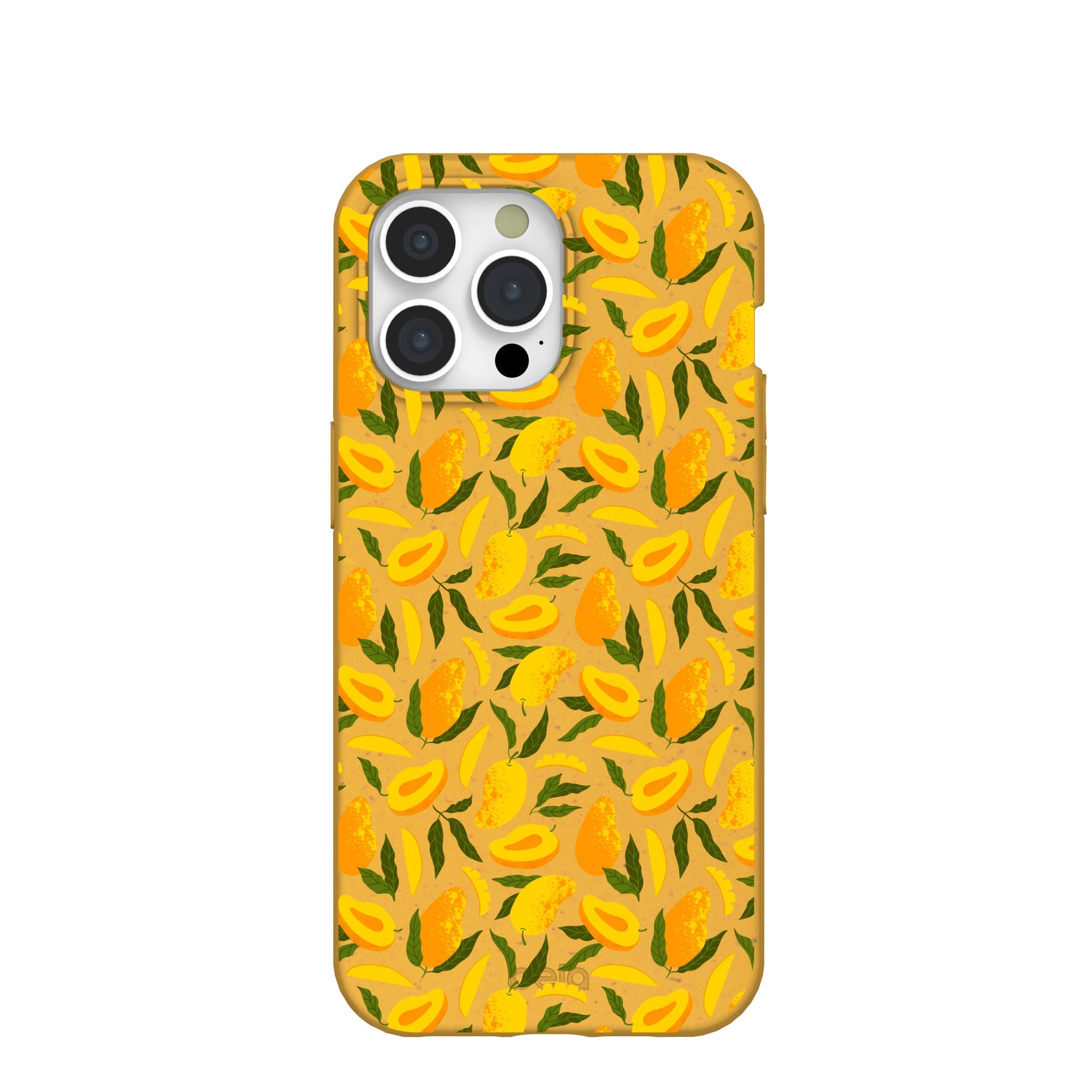 Honey Mini Mangoes iPhone 15 Pro Max Case Refurbished - Pela Case refurbished available on Cerqular