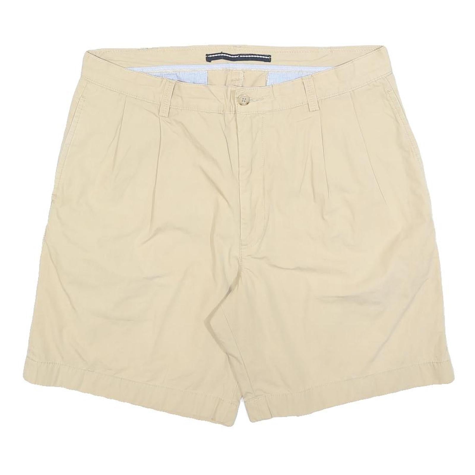 NAUTICA Mens Shorts Beige Casual Plain L W36 Cotton Blend Summer Wear Refurbished - N/A refurbished available on Cerqular
