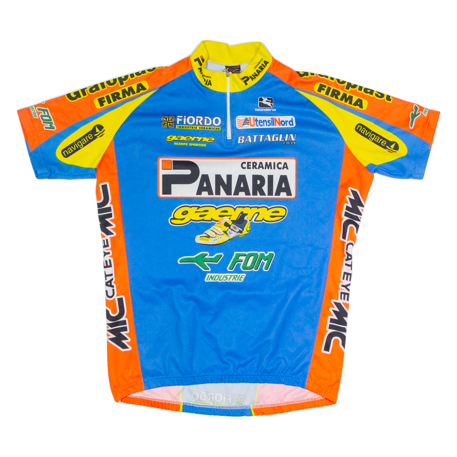 GIORDANA Cycling Mens Jersey Blue 1/4 Zip M Refurbished - N/A refurbished available on Cerqular