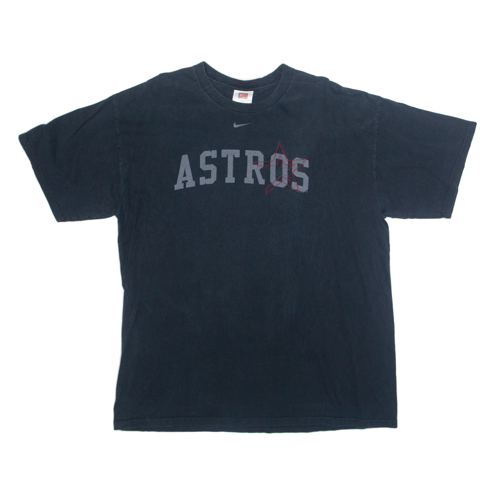 Buy NIKE TEAM HOUSTON ASTROS Mens T-Shirt Black 90s USA XL Refurbished - $25.99 NIKE TEAM HOUSTON ASTROS Mens T-Shirt Black 90s USA XL Refurbished - N/A refurbished available on Cerqular