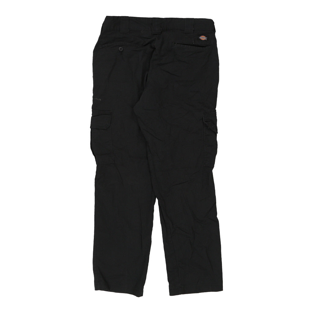 Buy Dickies Cargo Trousers - 32W 30L Black Polyester Blend Refurbished - $26.79 Dickies Cargo Trousers - 32W 30L Black Polyester Blend Refurbished - Thrifted (note: this is a term often used to describe second- refurbished available on Cerqular