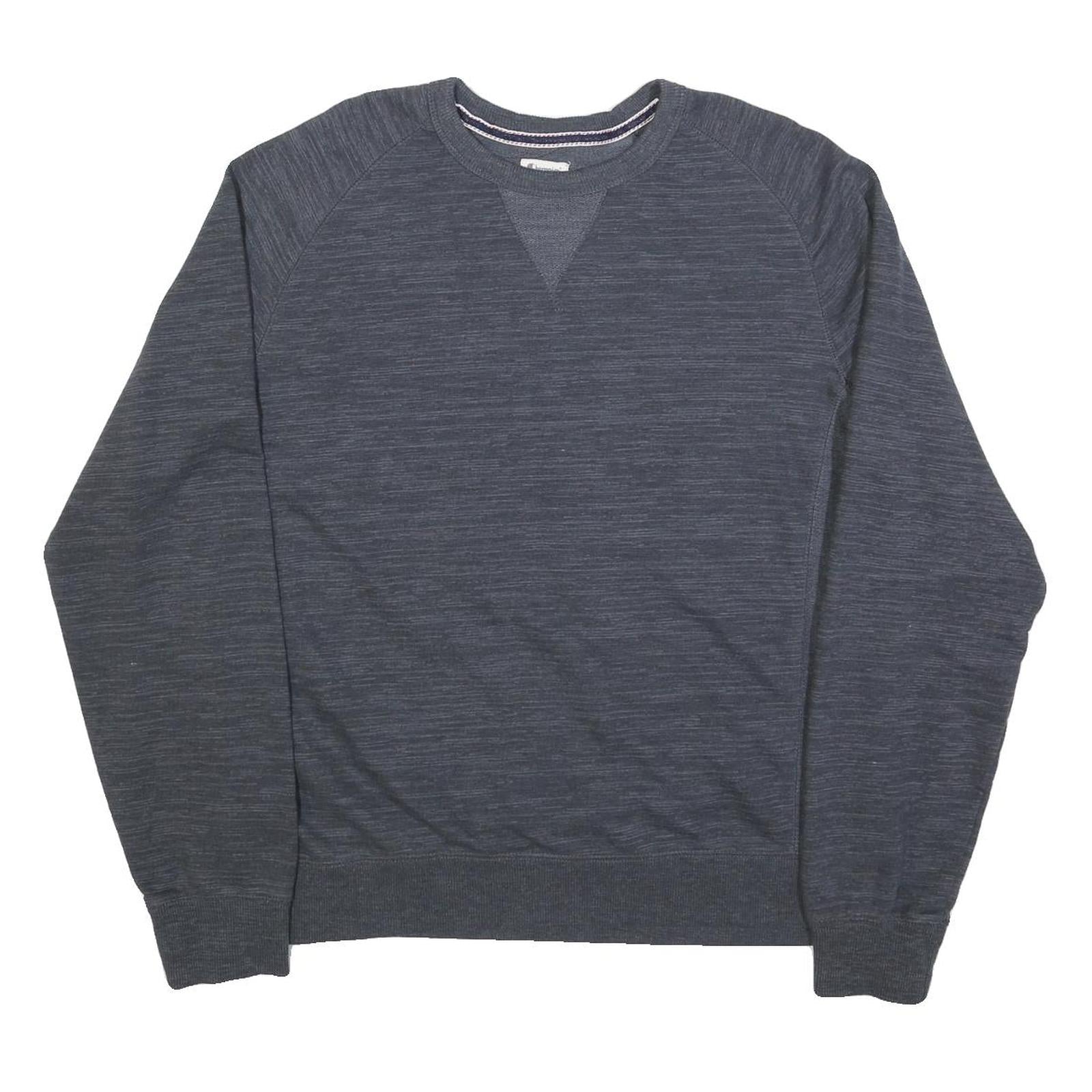 CHAMPION Mens Grey Crew Neck XL Cotton Blend Sweatshirt Pullover Refurbished - N/A refurbished available on Cerqular
