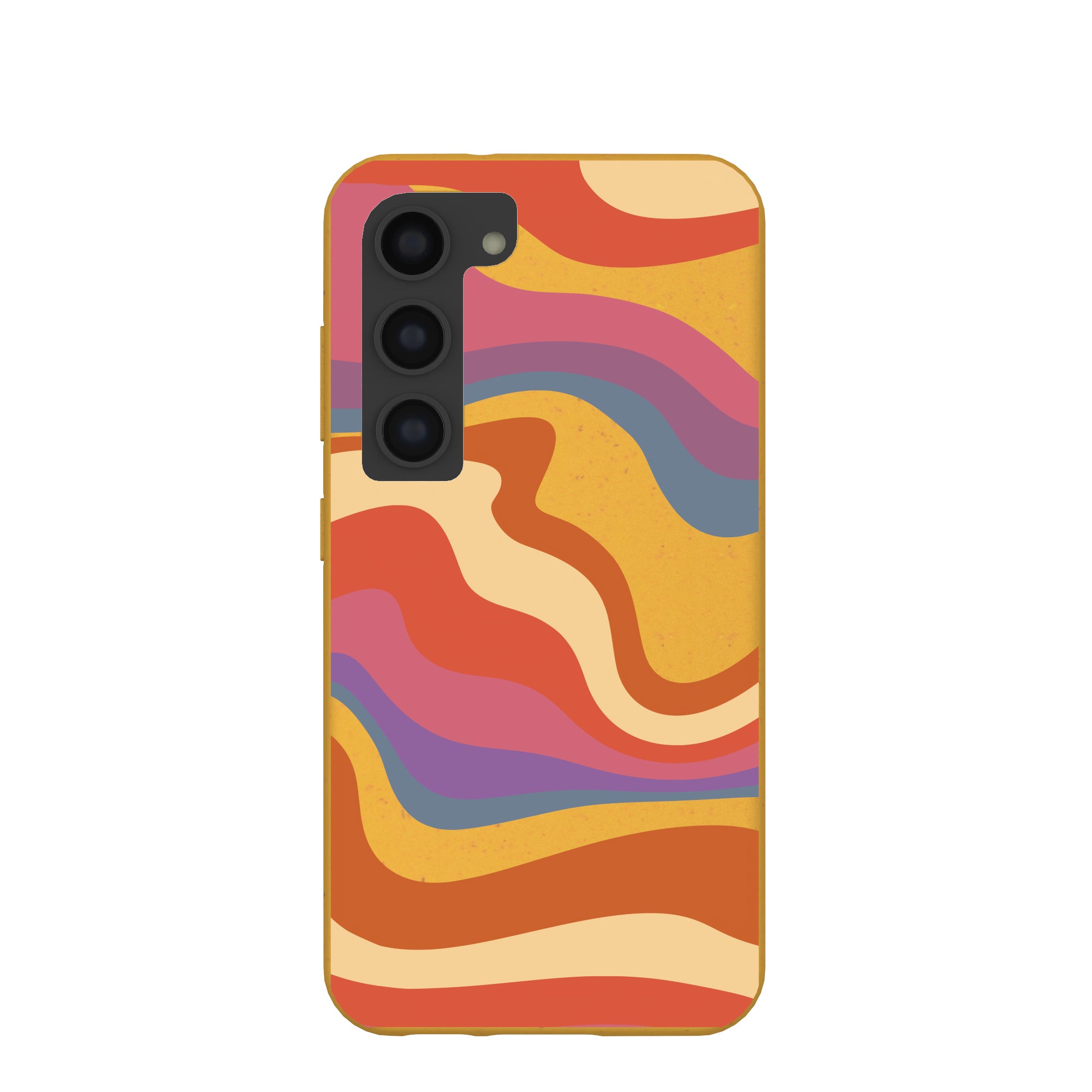 Honey Liquid Sunset Samsung Galaxy S23 Case Refurbished - Pela Case refurbished available on Cerqular