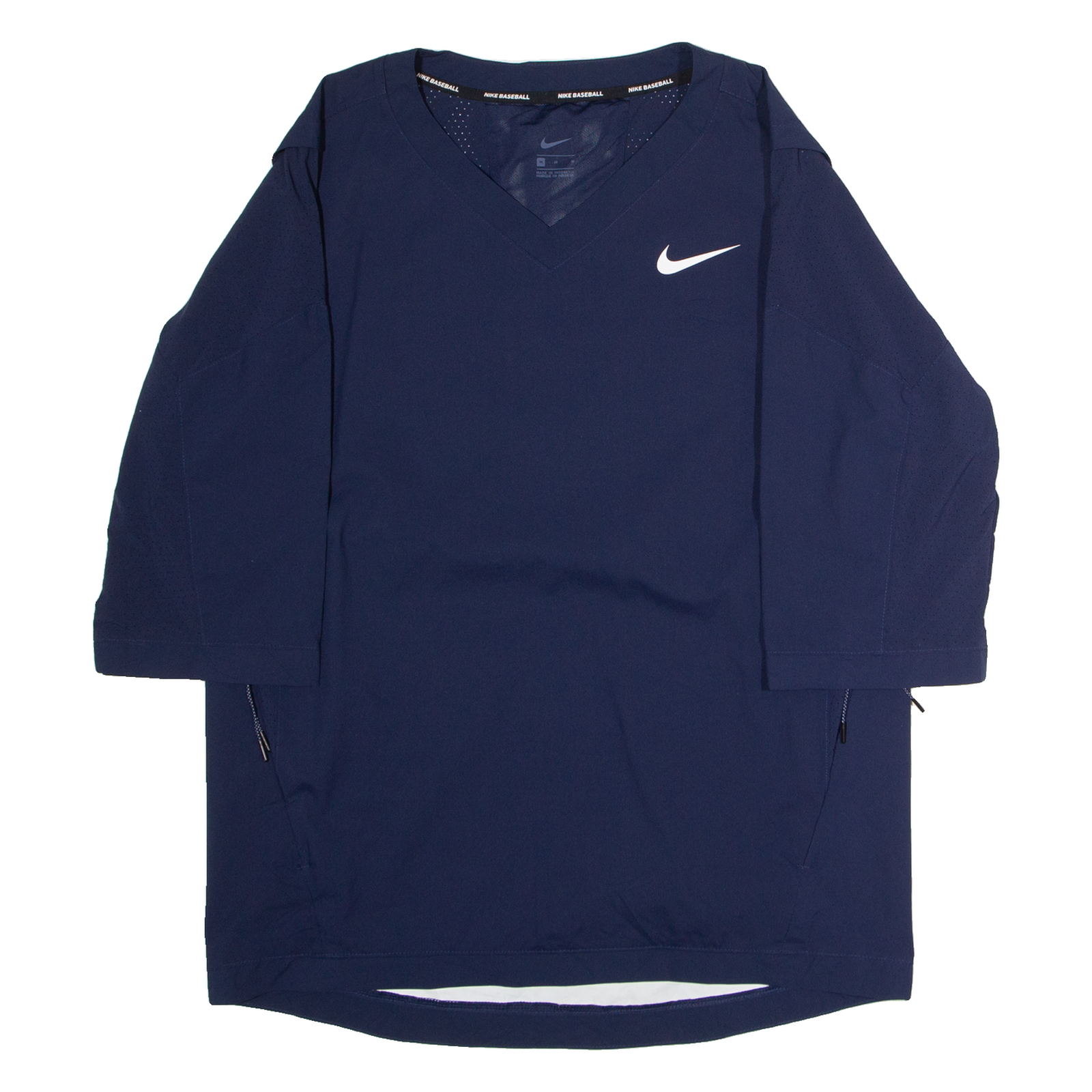 NIKE Baseball Mens Pullover Jacket Blue M Refurbished - N/A refurbished available on Cerqular
