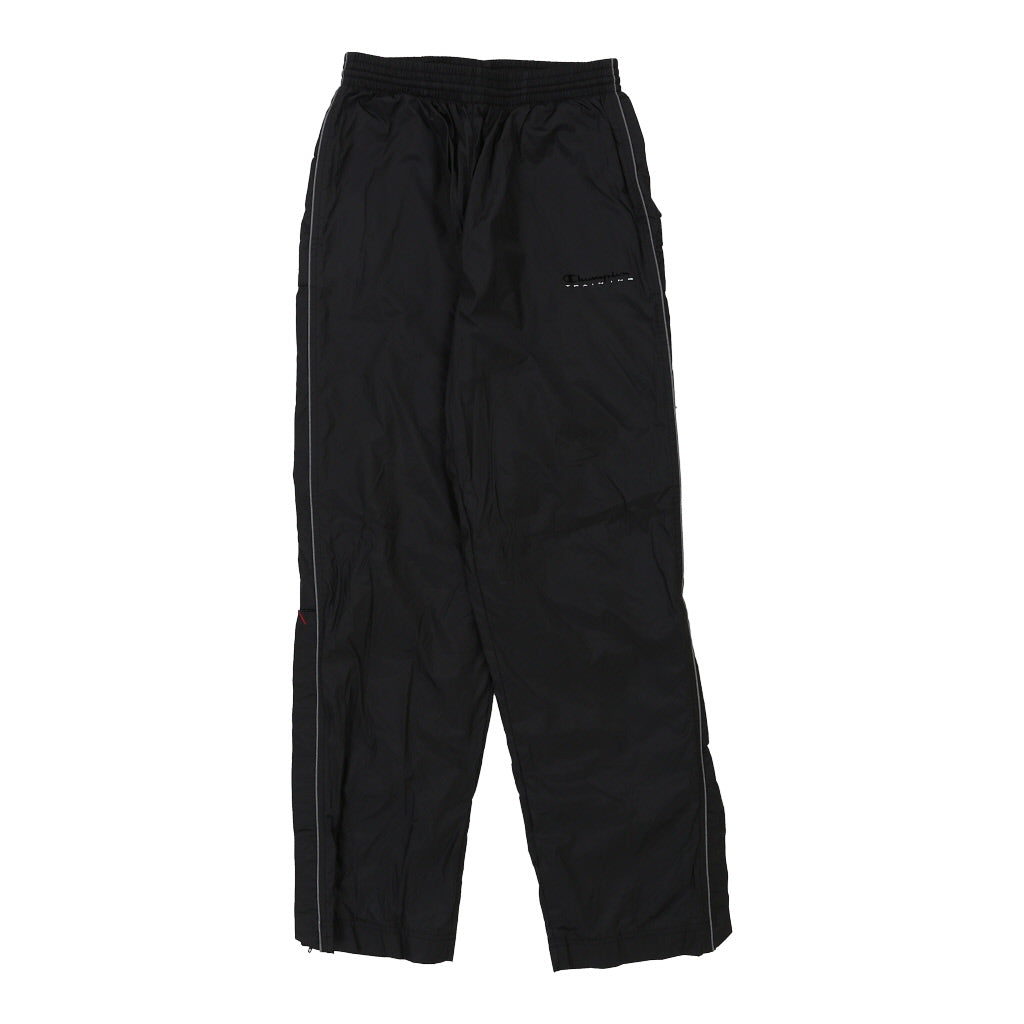 Buy Champion Tracksuit - Small Black Nylon Refurbished - $11.38 Champion Tracksuit - Small Black Nylon Refurbished - Thrifted (note: this is a term often used to describe second- refurbished available on Cerqular