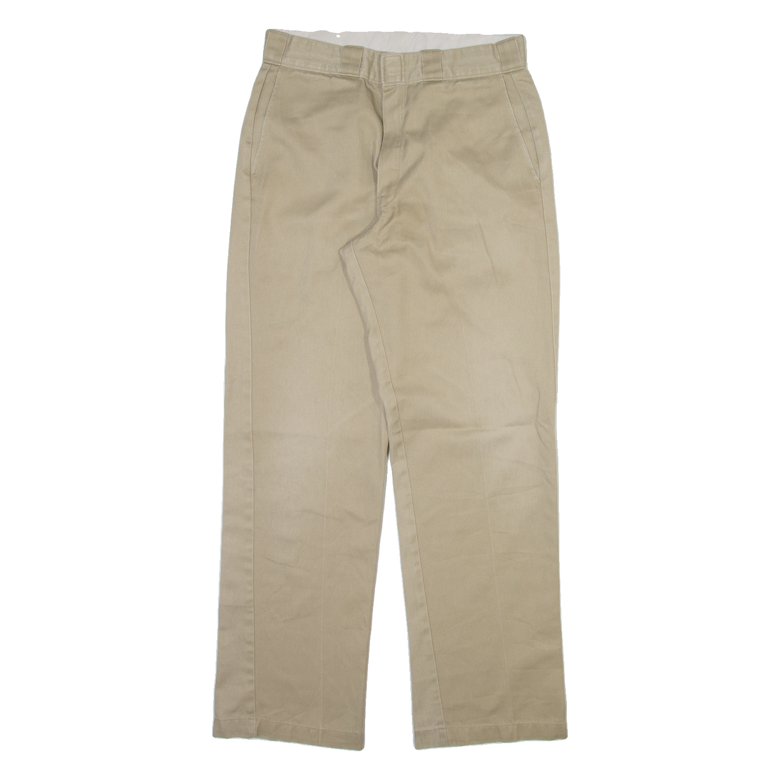 DICKIES Mens Trousers Beige Regular Straight W31 L30 Refurbished - N/A refurbished available on Cerqular