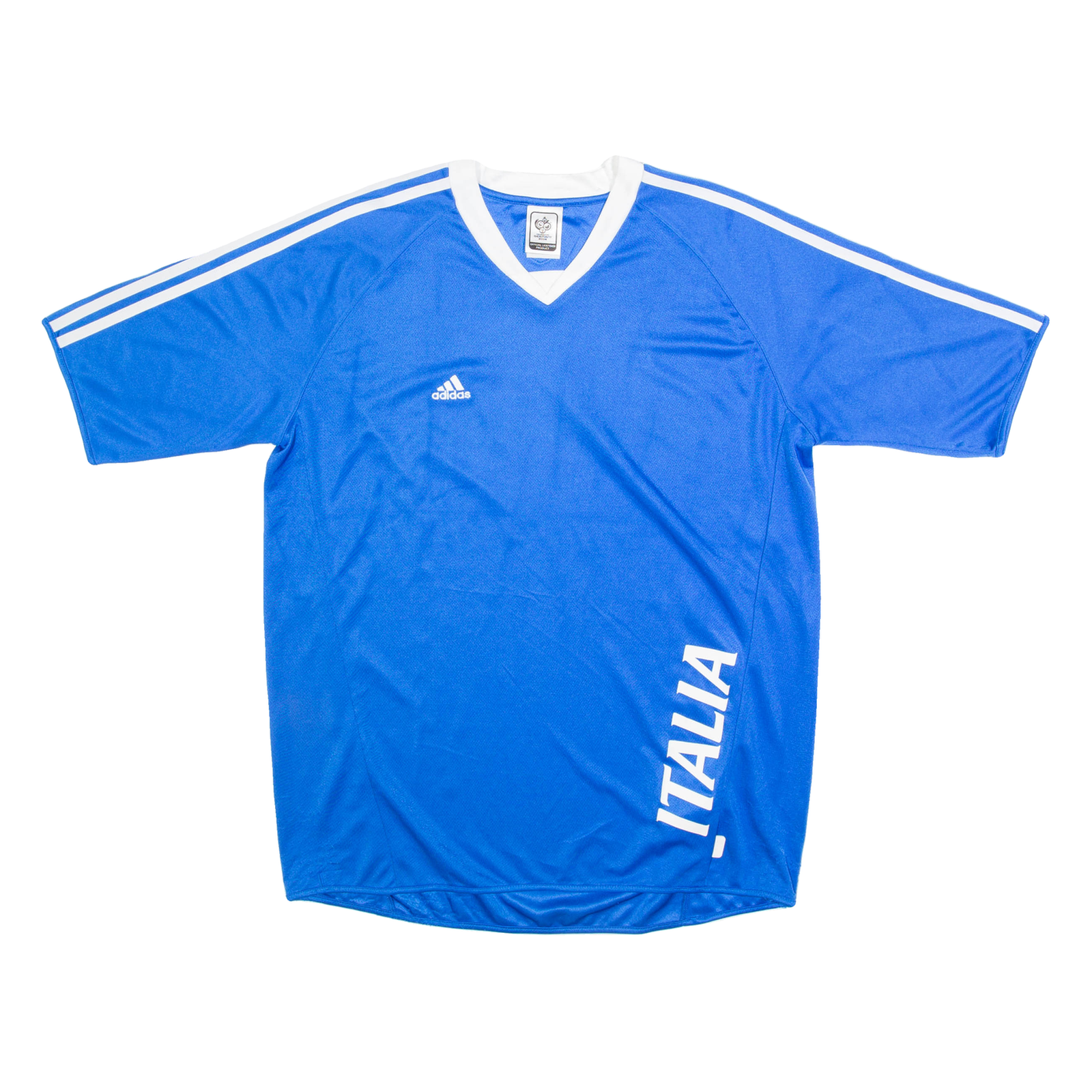 Buy ADIDAS Italia Euro 2006 Mens Football Shirt Jersey Blue M Refurbished - $63.69 ADIDAS Italia Euro 2006 Mens Football Shirt Jersey Blue M Refurbished - N/A refurbished available on Cerqular