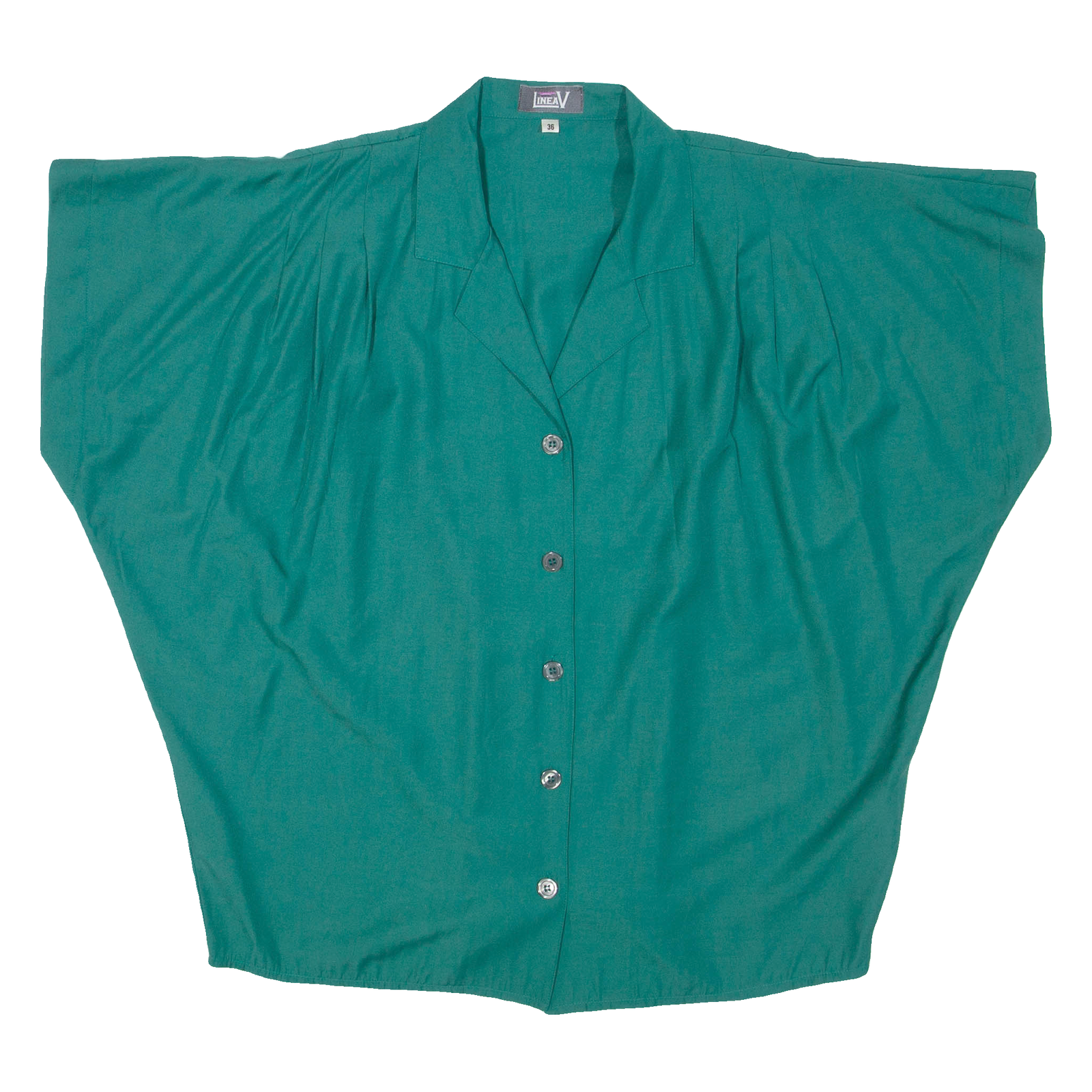 Buy LINEA V Womens Blouse Green Collared L Refurbished - $16.89 LINEA V Womens Blouse Green Collared L Refurbished - N/A refurbished available on Cerqular