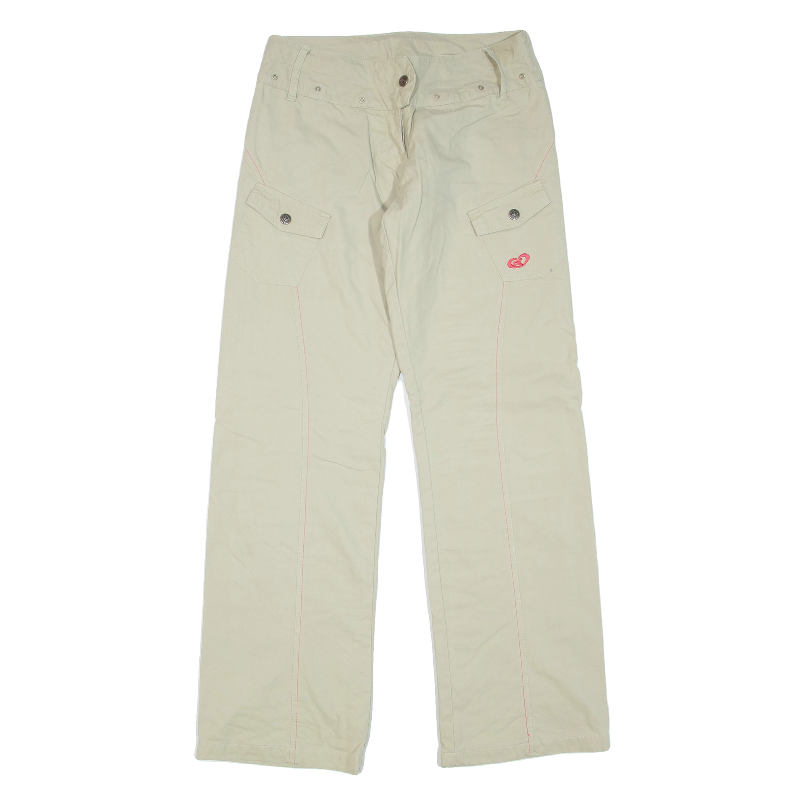 Womens Trousers Beige Regular Straight W28 L31 Refurbished - N/A refurbished available on Cerqular