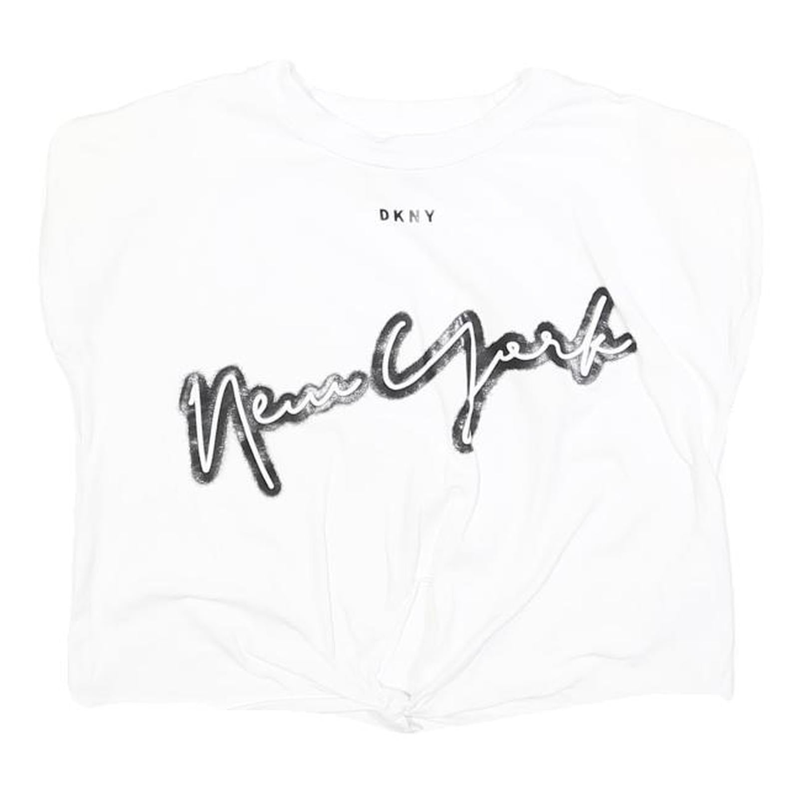 Buy DKNY Womens White New York Printed Crop Top Sleeveless Round Neck UK 10 Casual Refurbished - $31.19 DKNY Womens White New York Printed Crop Top Sleeveless Round Neck UK 10 Casual Refurbished - N/A refurbished available on Cerqular