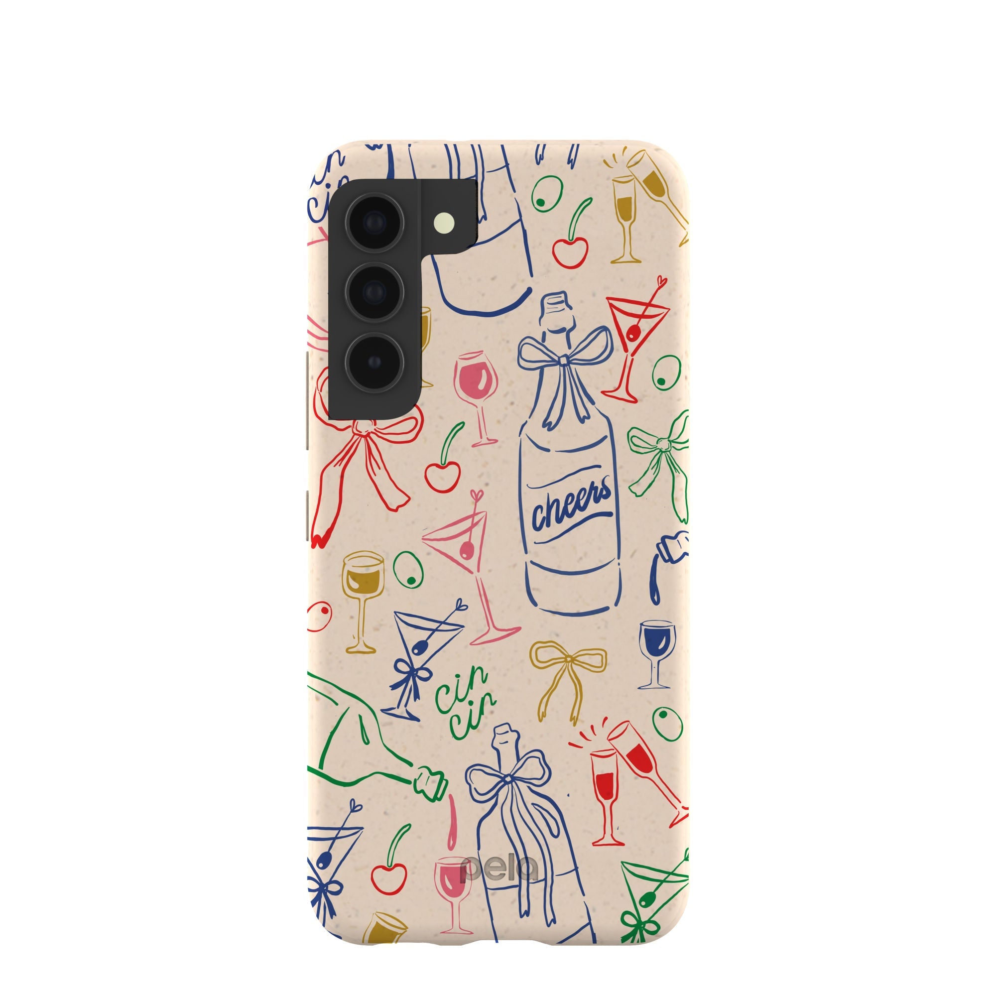Seashell Midnight Toast Samsung Galaxy S22 Case Refurbished - Pela Case refurbished available on Cerqular