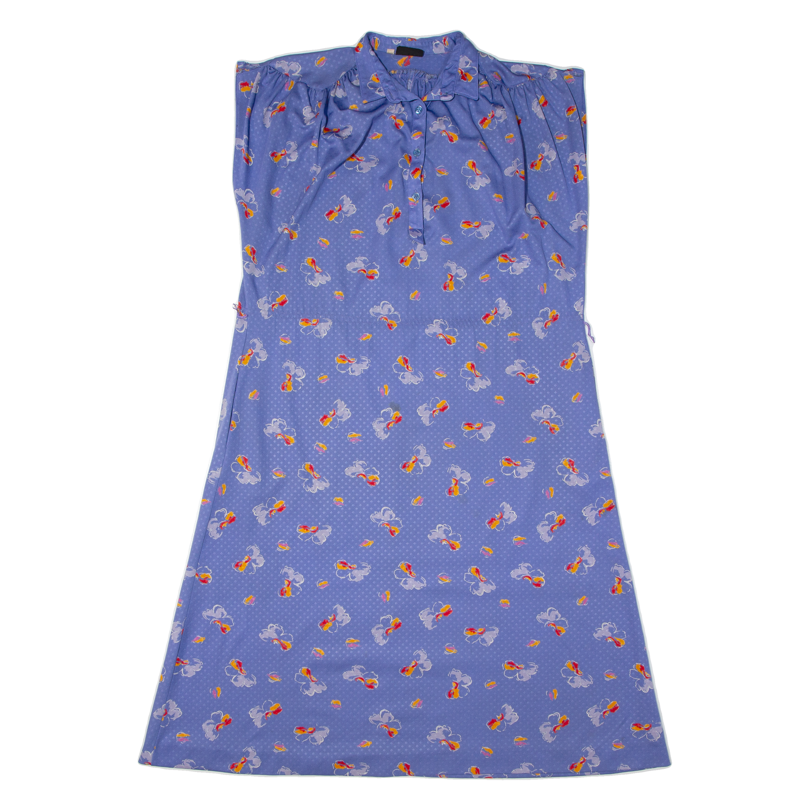 CHANTAL Womens A-Line Dress Blue Fair Isle Sleeveless Midi M Refurbished - N/A refurbished available on Cerqular