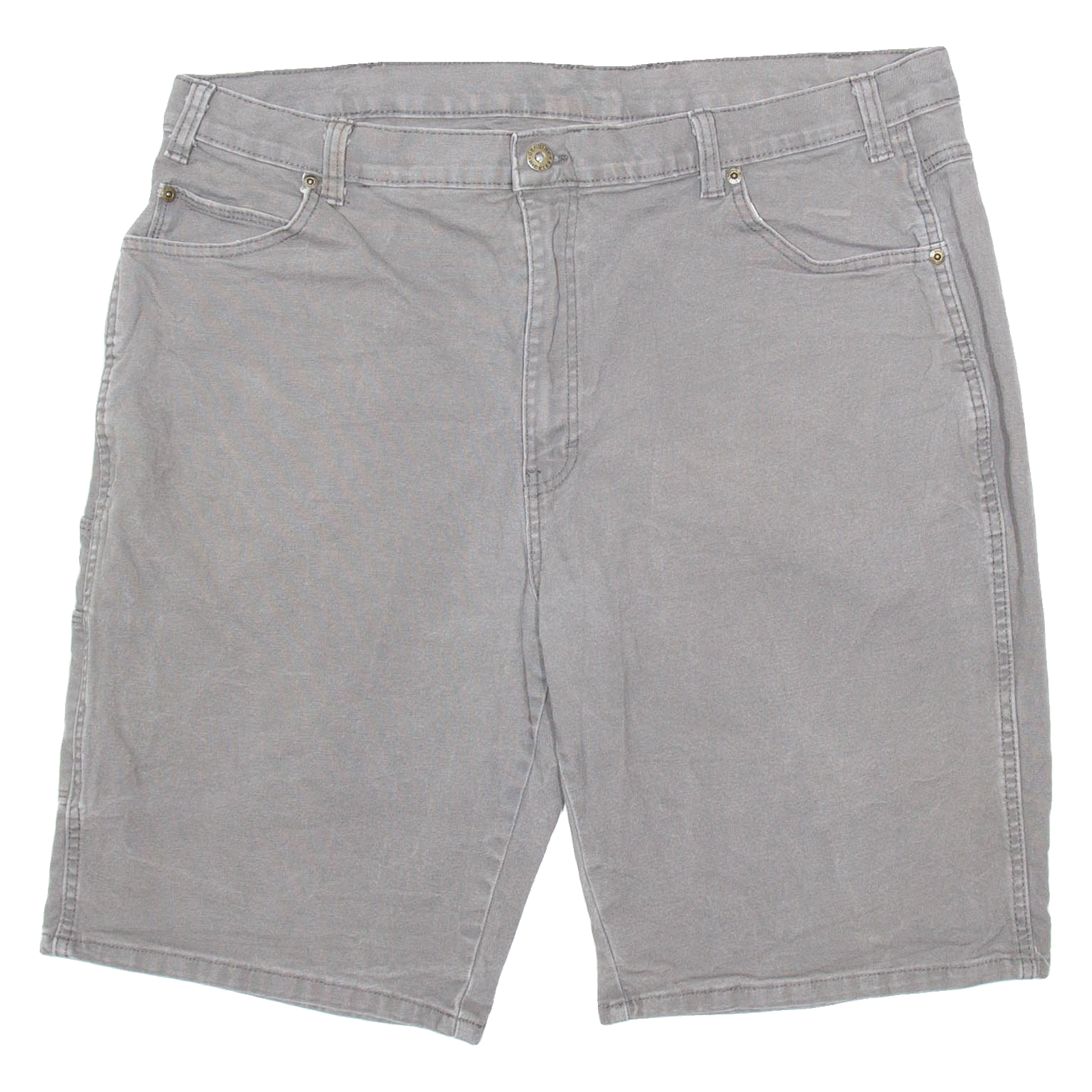 DICKIES Mens Workwear Shorts Grey Relaxed XL W40 Refurbished - N/A refurbished available on Cerqular