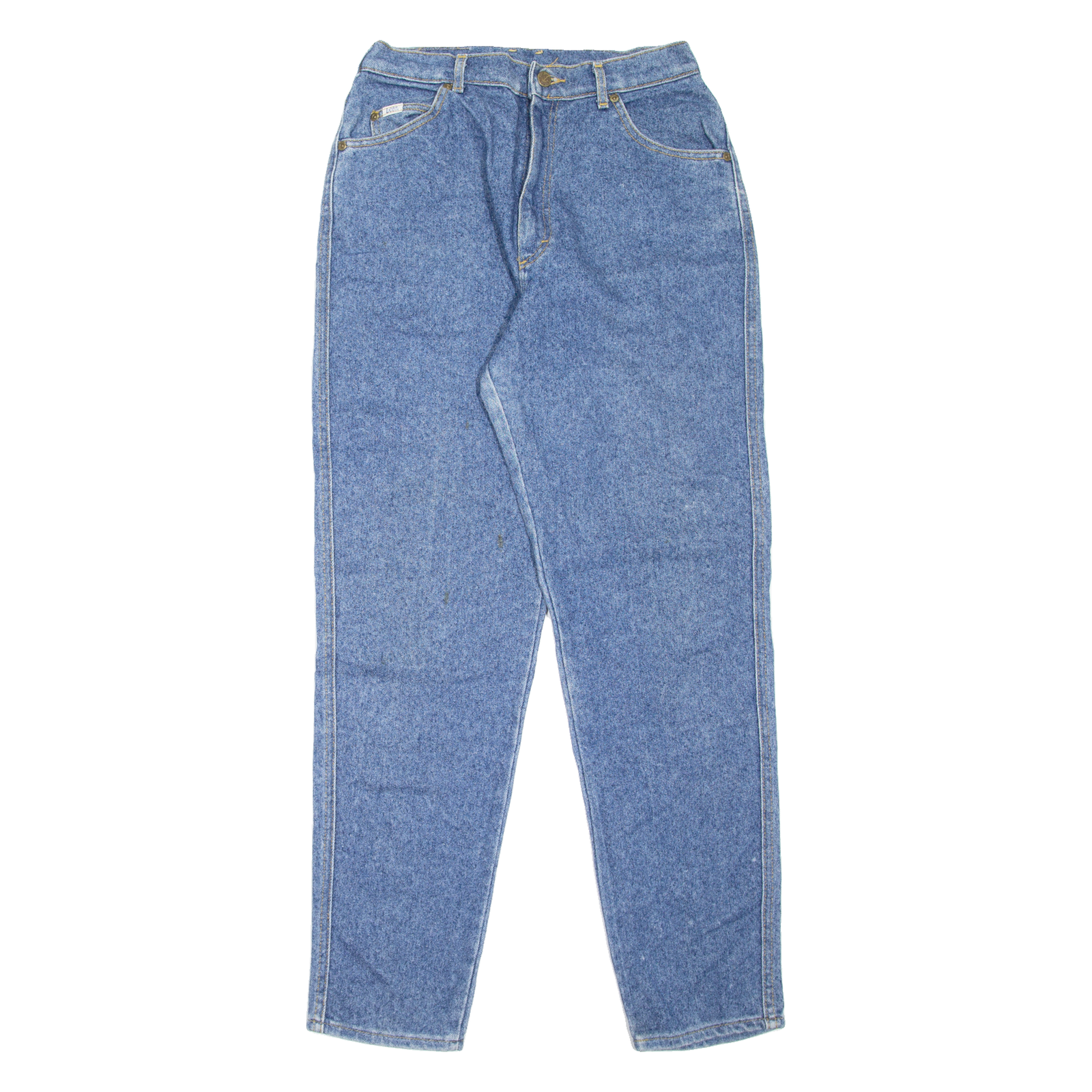 LEE Womens Jeans Blue Regular Mom 90s W28 L30 Refurbished - N/A refurbished available on Cerqular