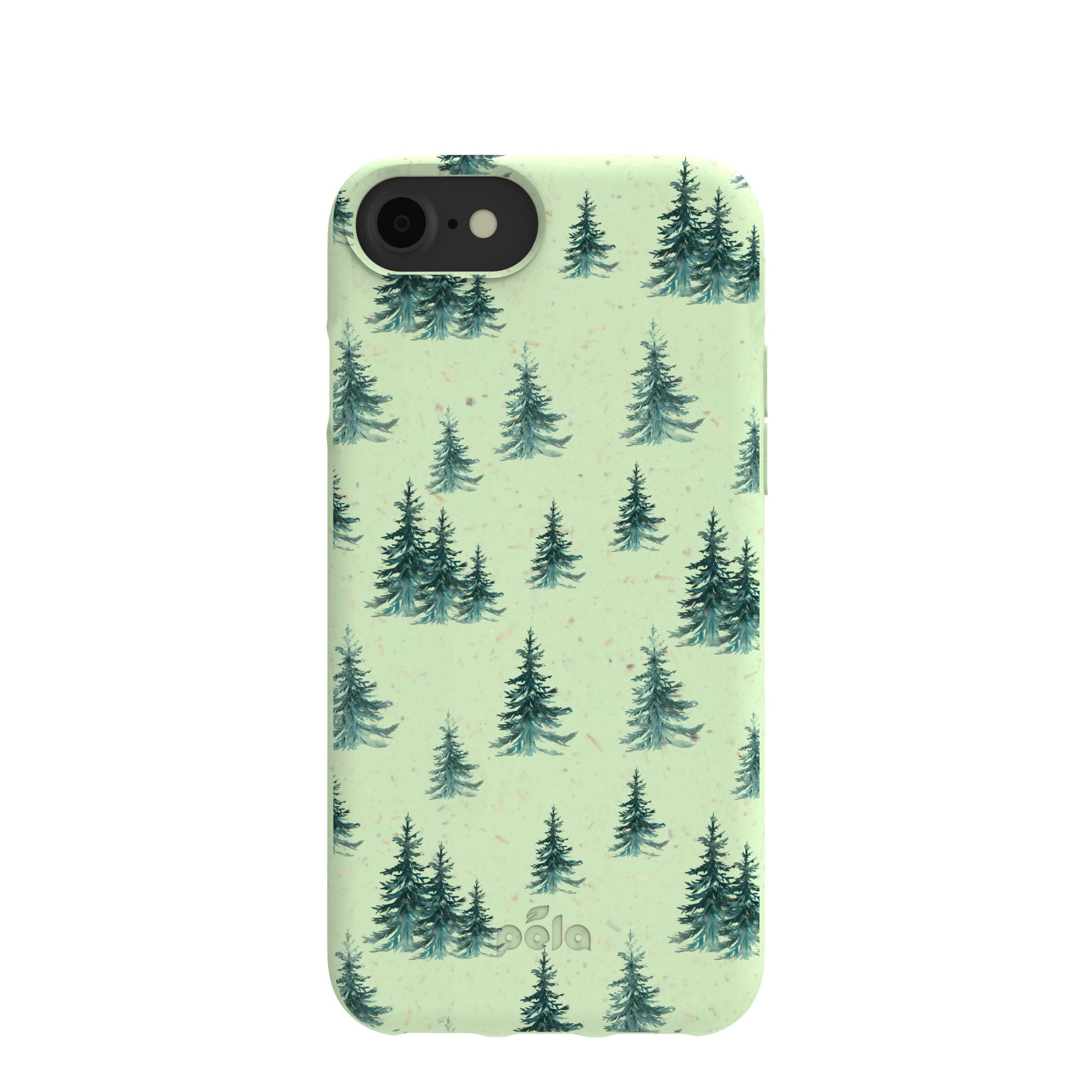 Sage Green Pine Season iPhone 6/6s/7/8/SE Case Refurbished - Pela Case refurbished available on Cerqular