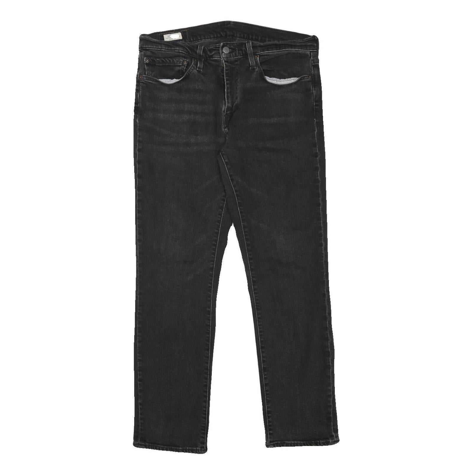 LEVI'S 511 BIG E Mens Jeans Black Slim Skinny Denim Medium W33 L29 Zip Refurbished - N/A refurbished available on Cerqular