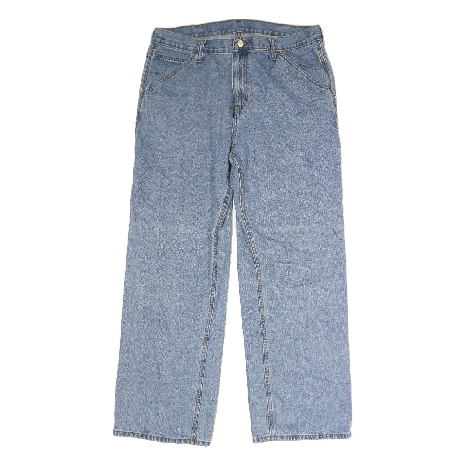 Buy CARHARTT Mens Blue Regular Fit Straight Denim Jeans W36 L31 Button Closure Refurbished - $57.19 CARHARTT Mens Blue Regular Fit Straight Denim Jeans W36 L31 Button Closure Refurbished - N/A refurbished available on Cerqular
