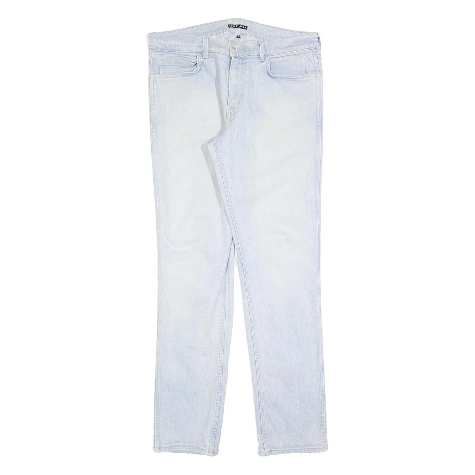 LEVI'S Mens Regular Fit Light Blue Denim Jeans W33 L34 Classic Zip Cotton Blend Refurbished - N/A refurbished available on Cerqular