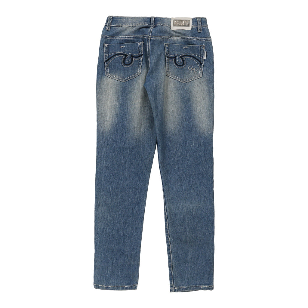 Gian Marco Venturi Jeans - 28W UK 6 Blue Cotton Refurbished - Thrifted (note: this is a term often used to describe second- refurbished available on Cerqular