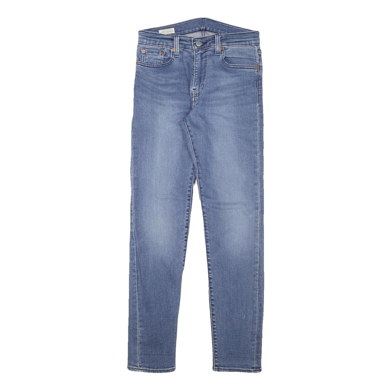 LEVI'S Mens Slim Blue Denim Skinny Jeans W28 L30 Cotton Blend Zip Refurbished - N/A refurbished available on Cerqular