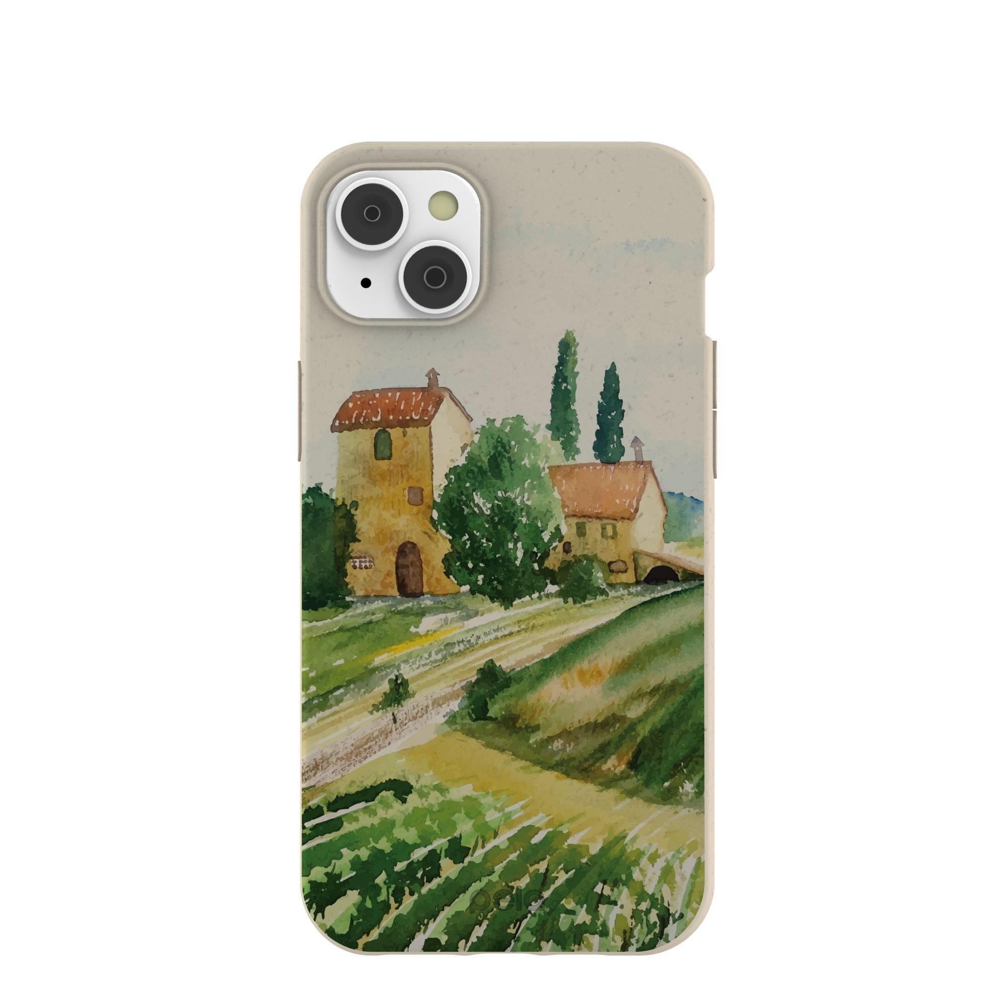 London Fog Grape Views iPhone 14 Plus Case Refurbished - Pela Case refurbished available on Cerqular