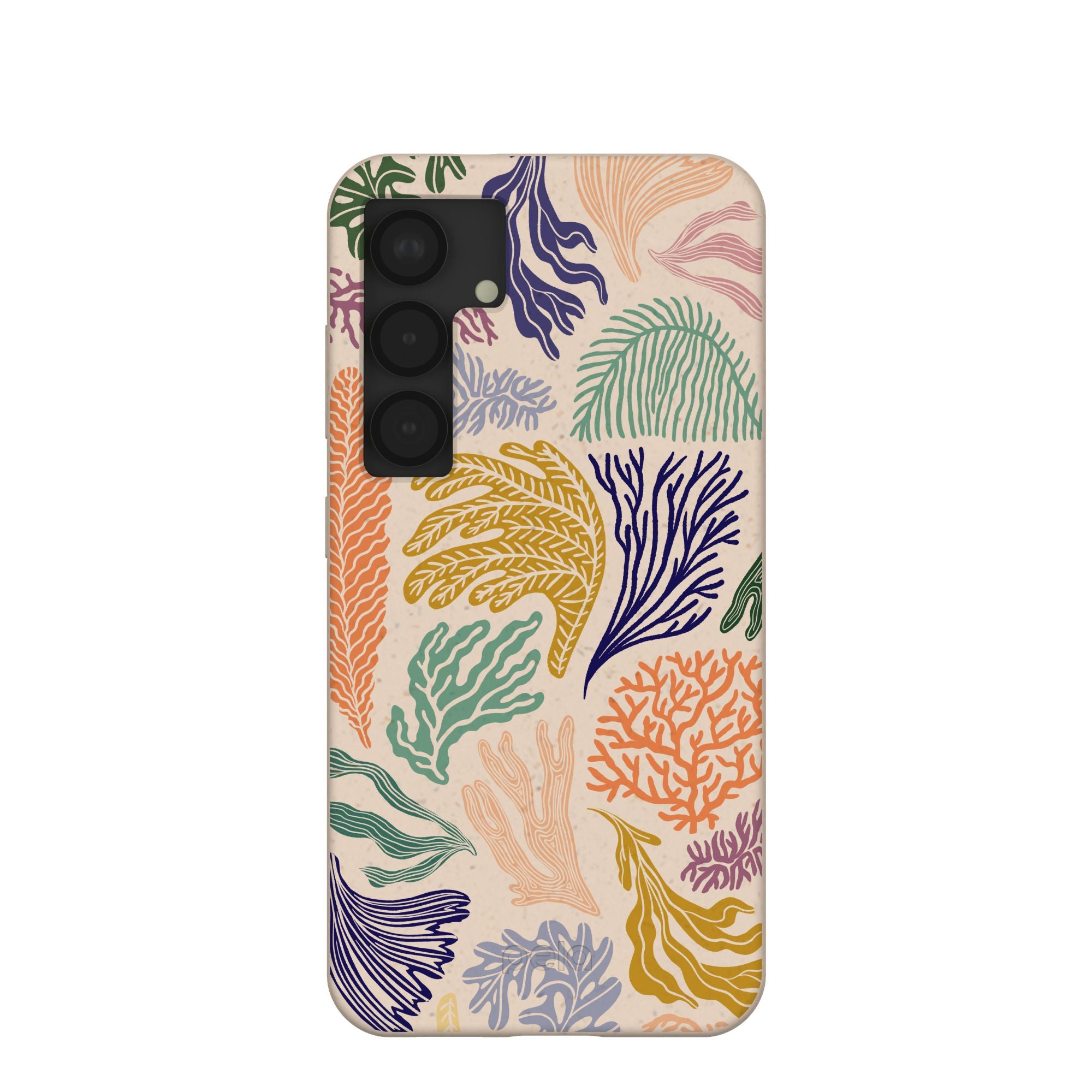 Seashell Coral Dreams Samsung Galaxy S25 Case Refurbished - Pela Case refurbished available on Cerqular