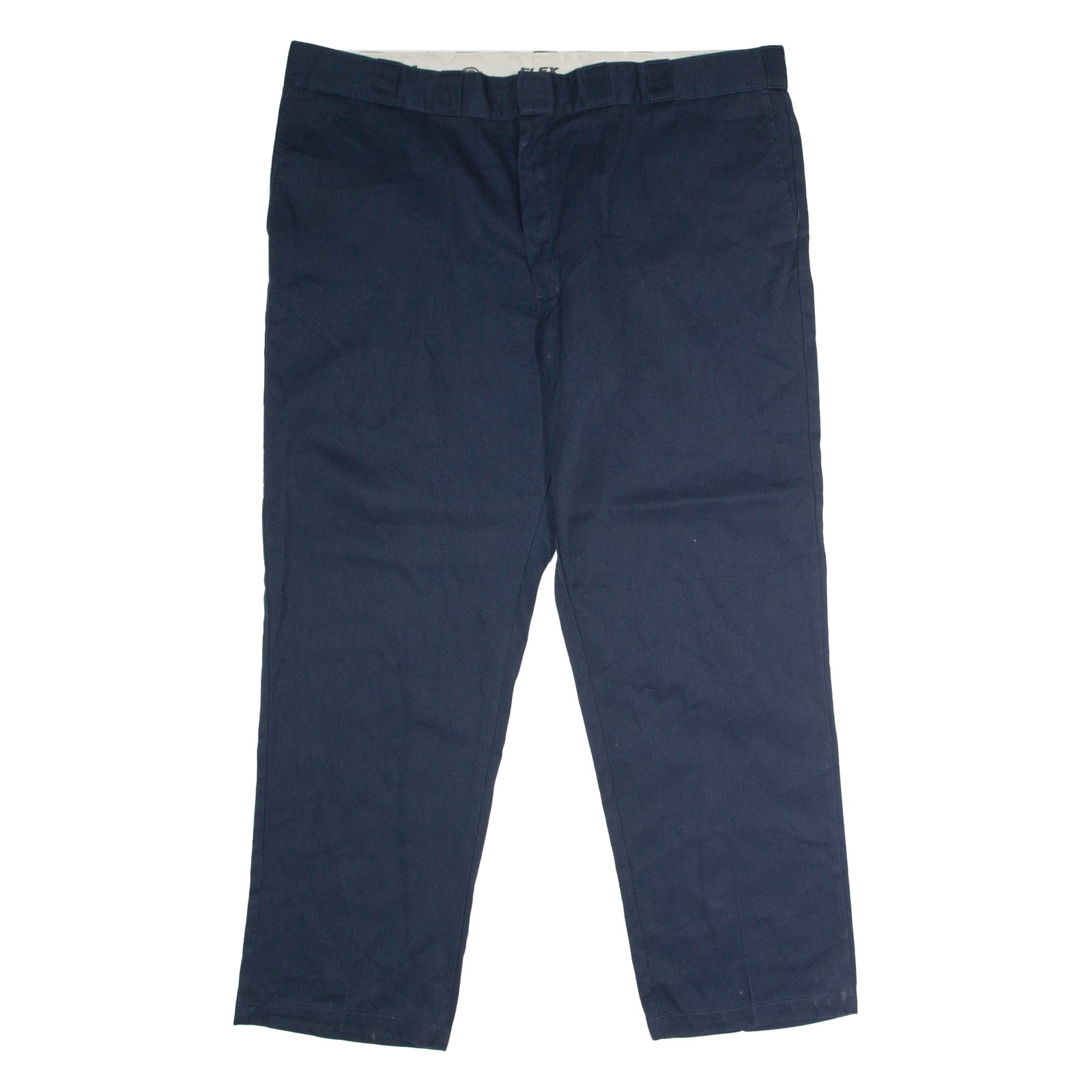 DICKIES 874 Flex Workwear Mens Twill Trousers Blue Classic Straight W46 L32 Refurbished - N/A refurbished available on Cerqular