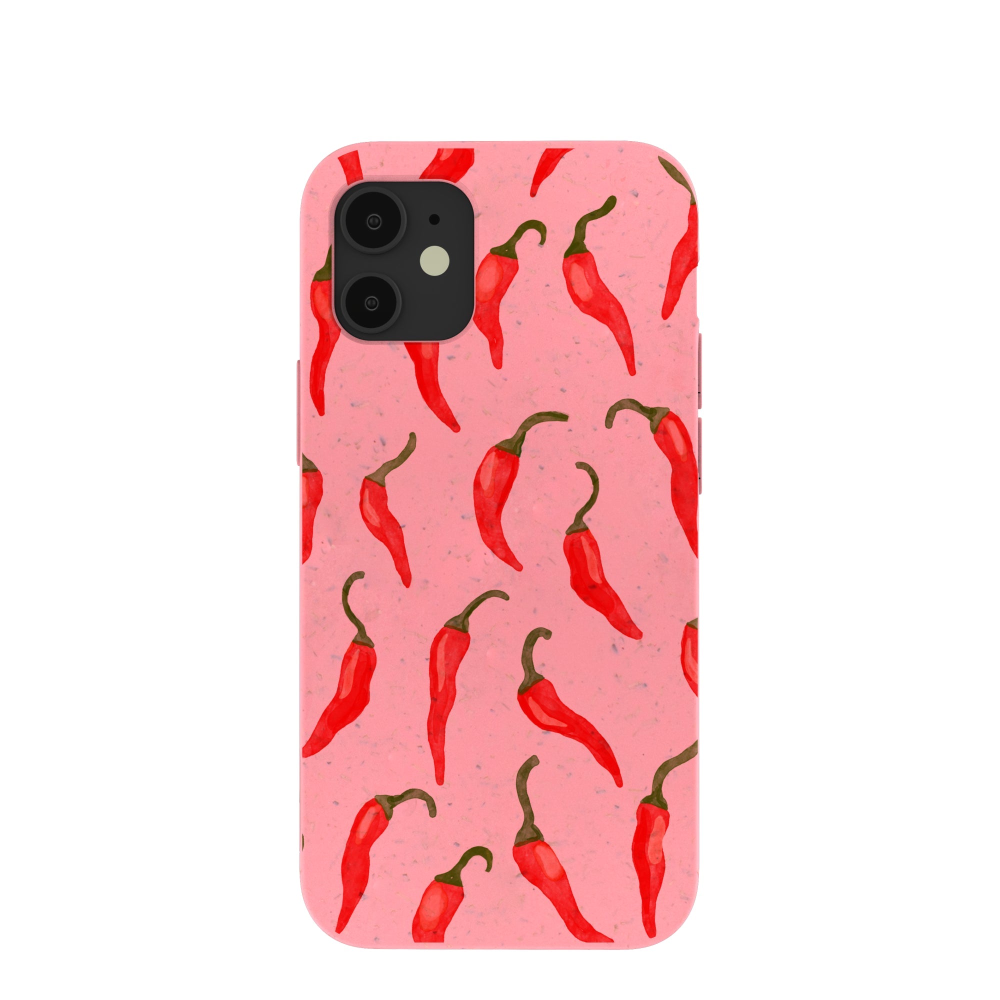 Bubblegum Pink Heatwave iPhone 12 Mini Case Refurbished - Pela Case refurbished available on Cerqular