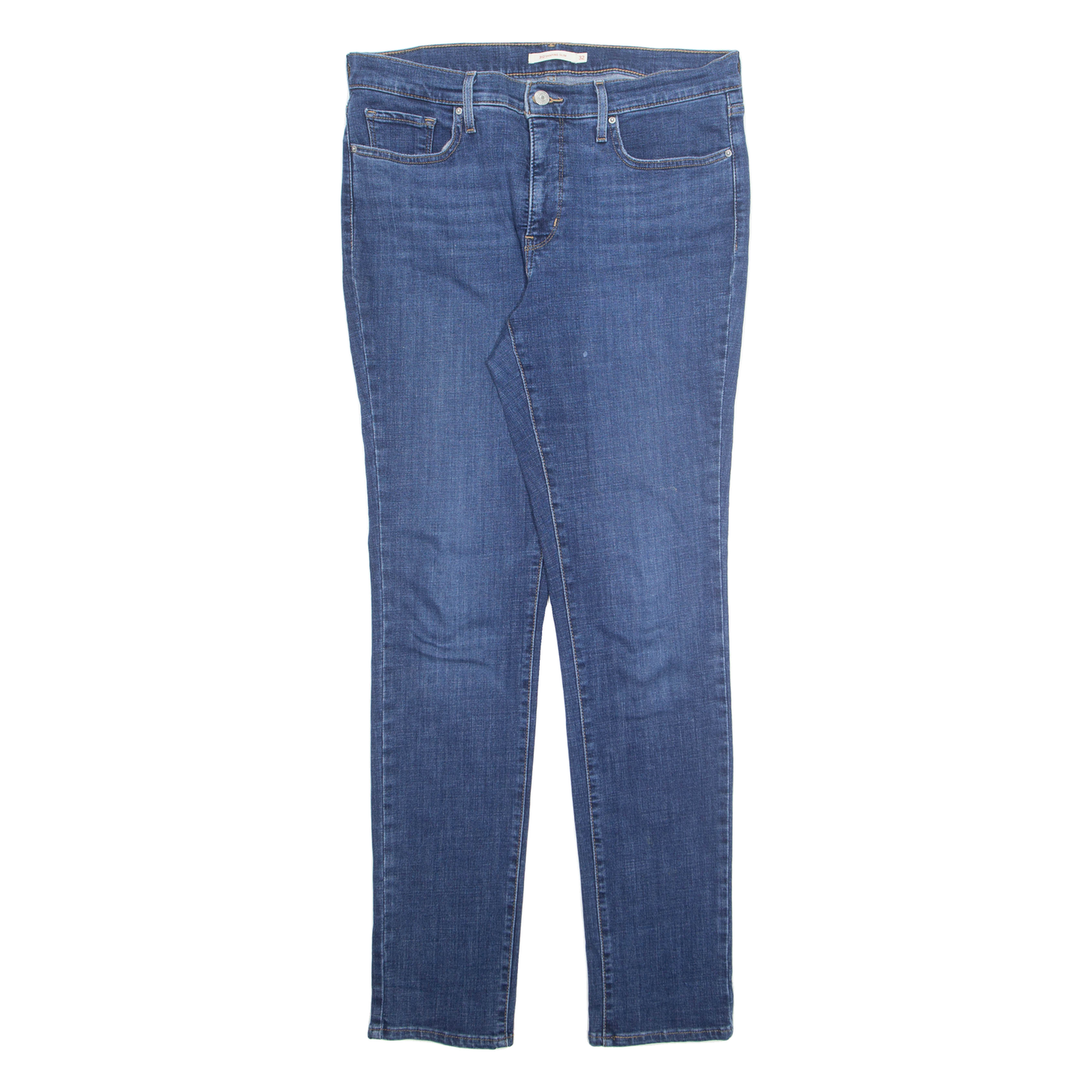 LEVI'S Womens Jeans Blue Slim Tapered W32 L33 Refurbished - N/A refurbished available on Cerqular