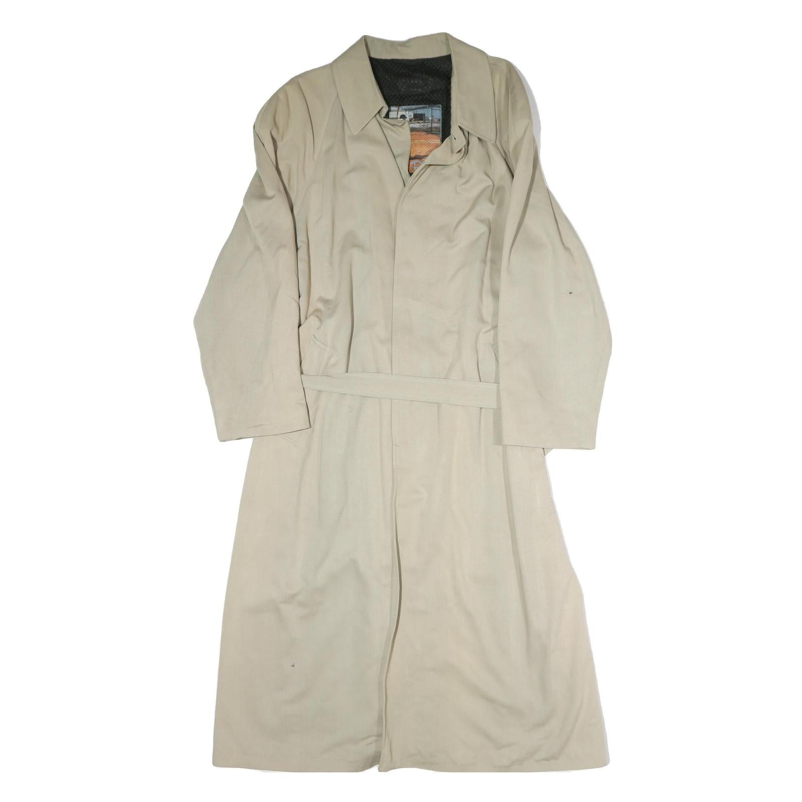 PHONIX Mens Beige Cotton Blend Classic Jacket L Button Closure Plain Stylish Refurbished - N/A refurbished available on Cerqular