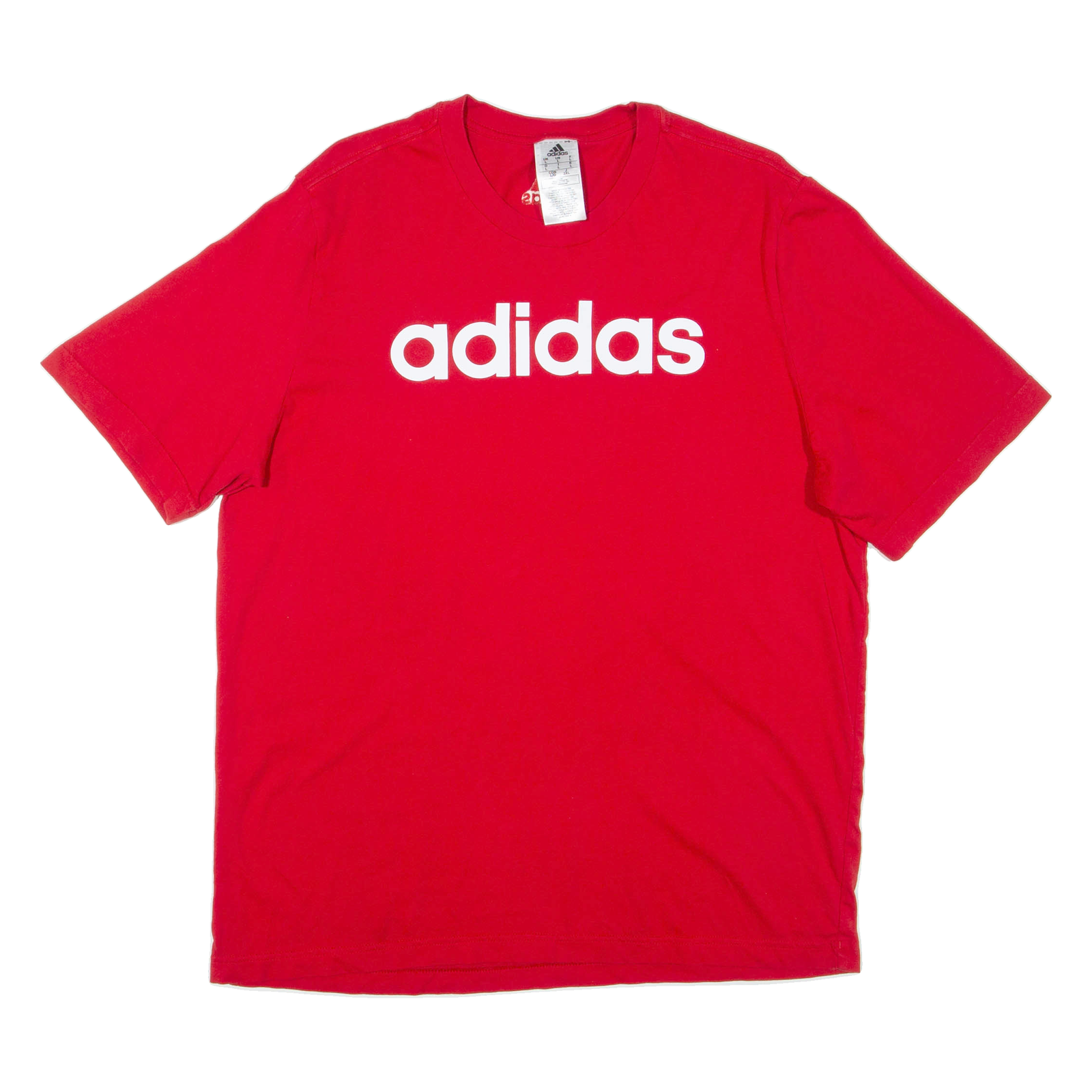 ADIDAS Mens T-Shirt Red L Refurbished - N/A refurbished available on Cerqular
