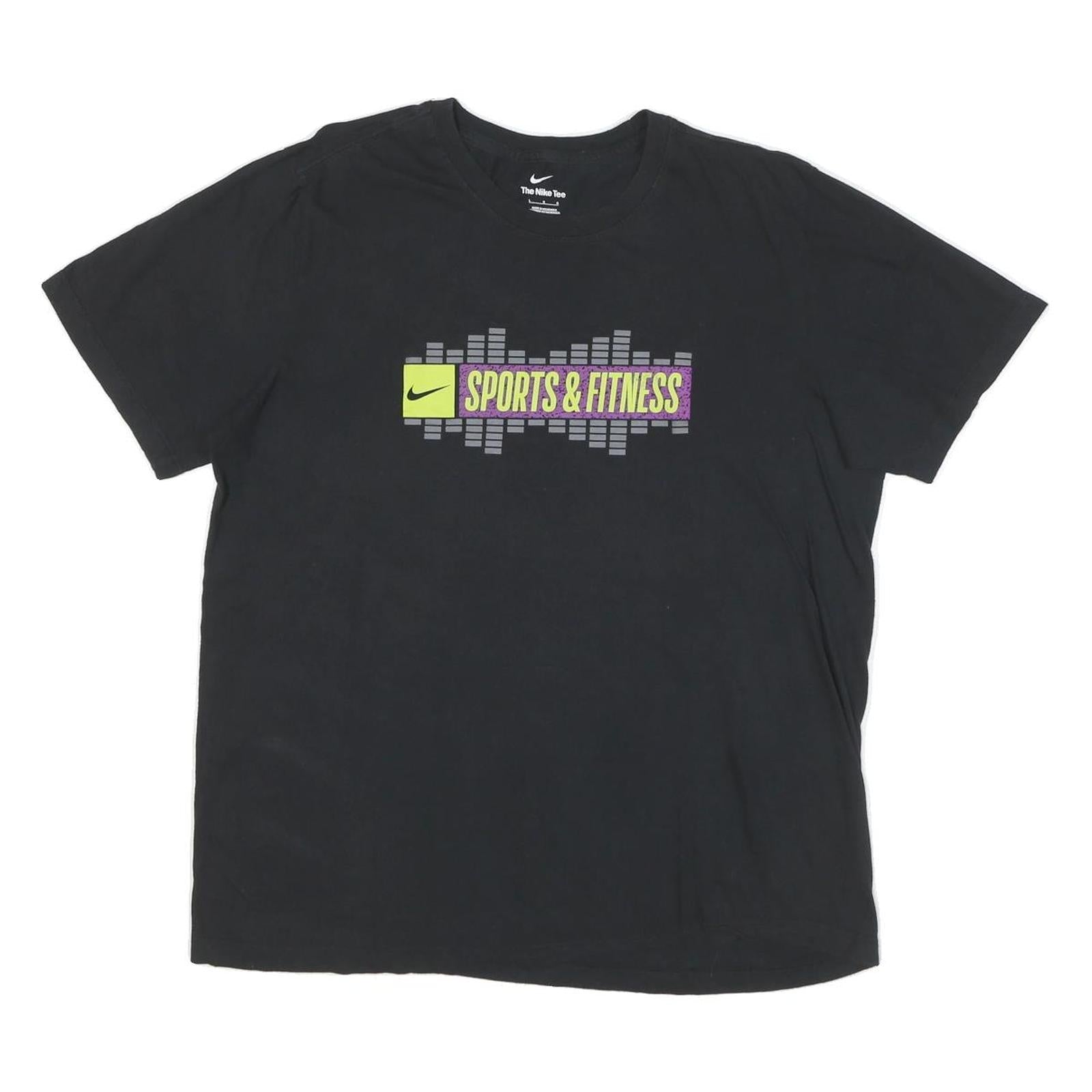 Buy NIKE Mens Black Sports & Fitness Graphic T-Shirt L Short Sleeve Crew Neck Refurbished - $19.49 NIKE Mens Black Sports & Fitness Graphic T-Shirt L Short Sleeve Crew Neck Refurbished - N/A refurbished available on Cerqular