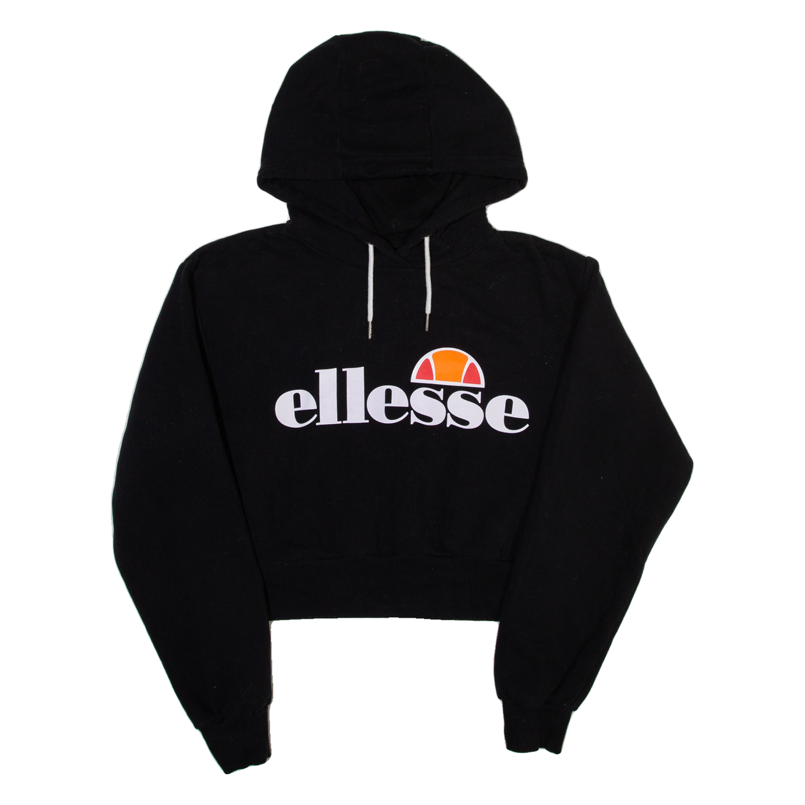 ELLESSE Womens Black Hoodie UK 10 Refurbished - N/A refurbished available on Cerqular