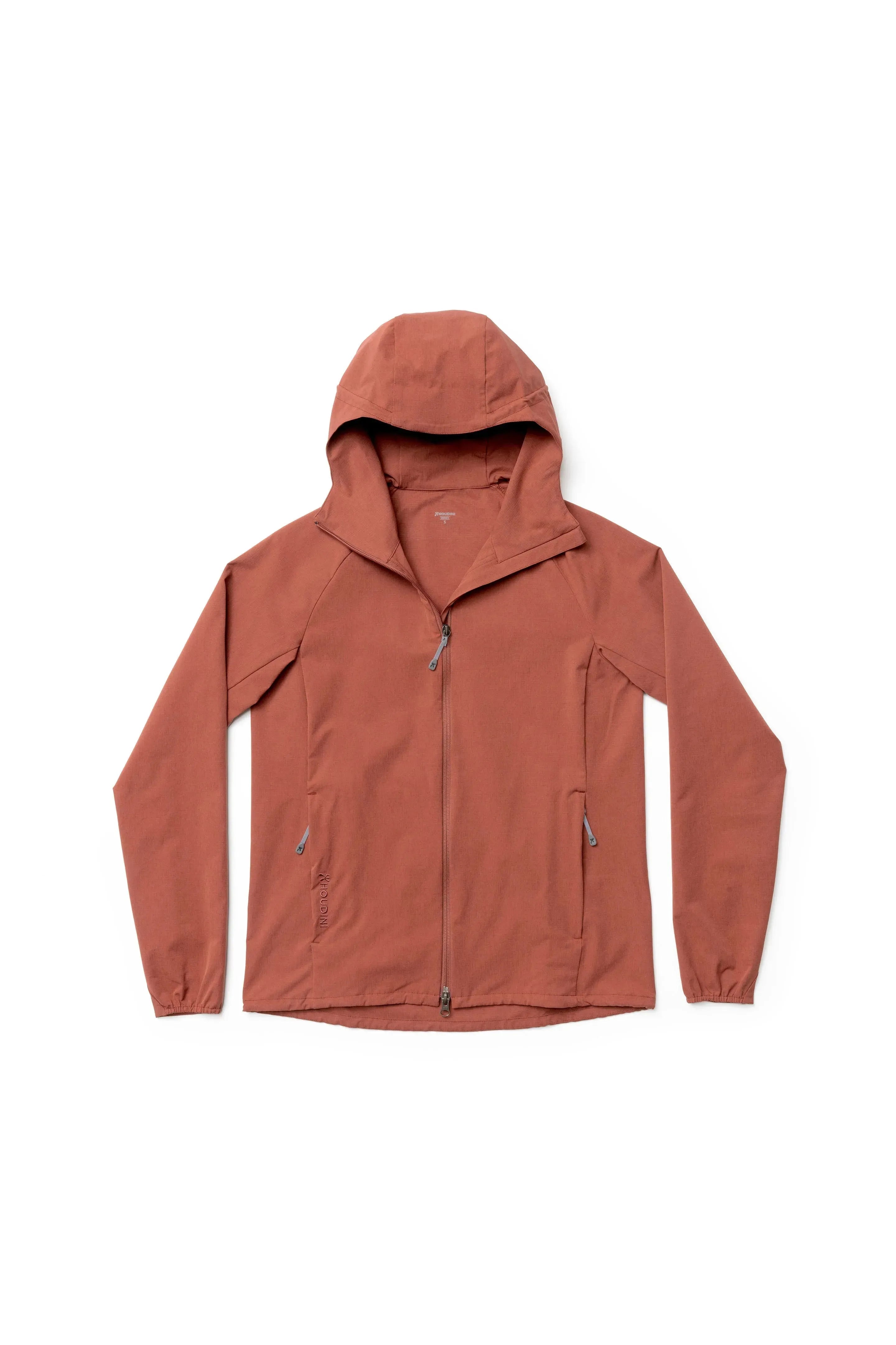 W's Daybreak Jacket | Color: Desert Rock Red | Size: L Refurbished - Houdini Sportswear refurbished available on Cerqular