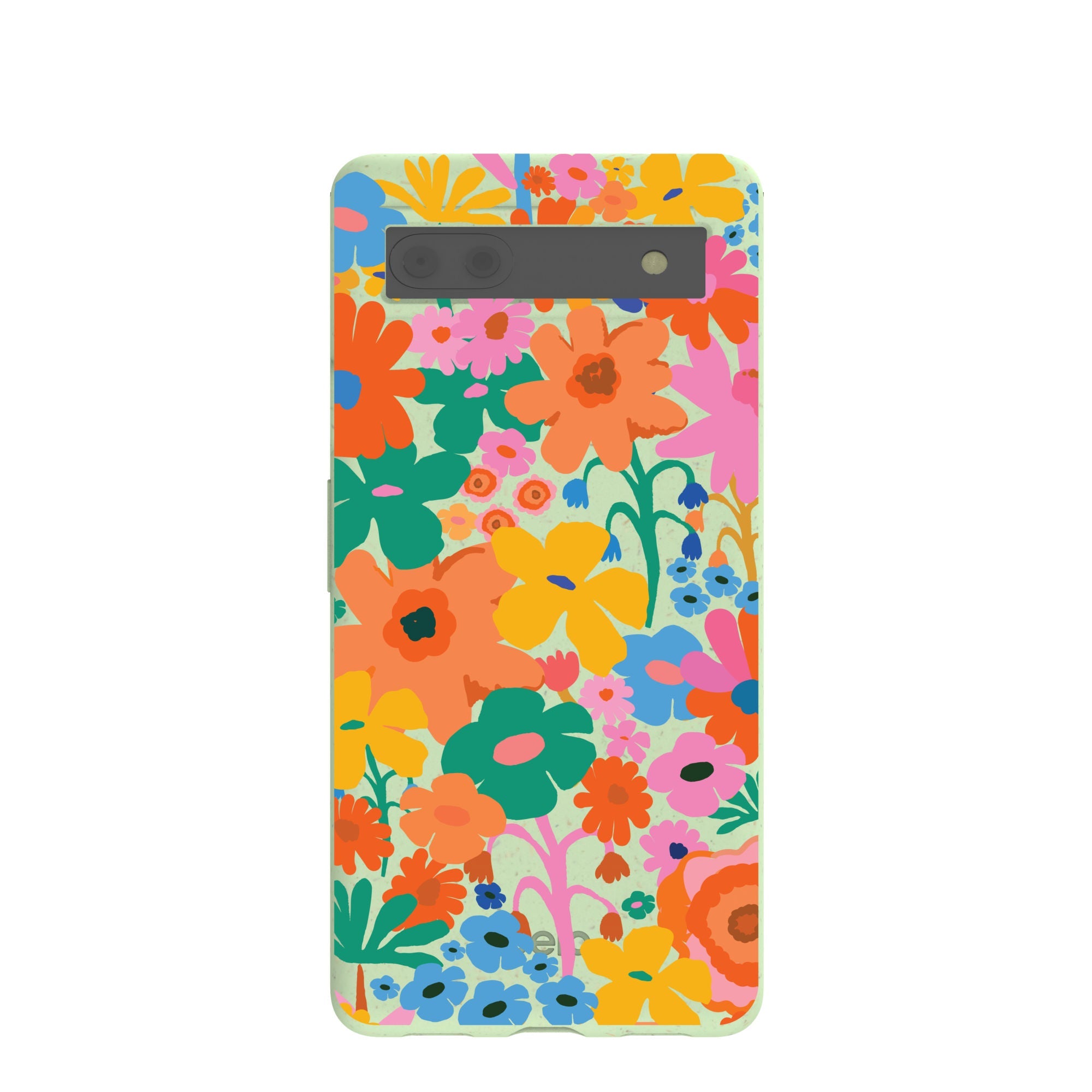 Sage Green Bright Spring Google Pixel 6a Case Refurbished - Pela Case refurbished available on Cerqular