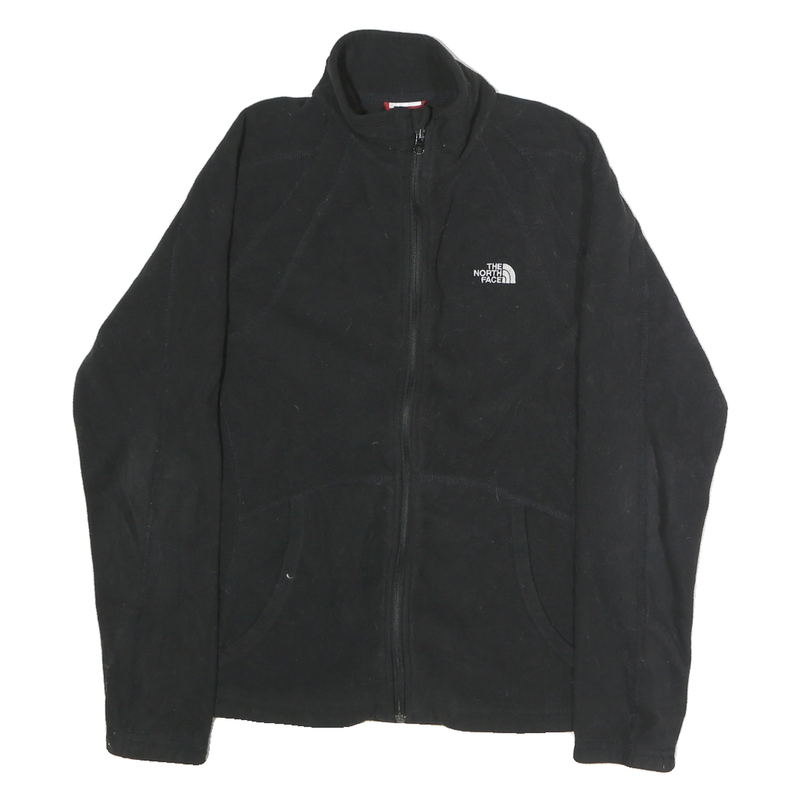 THE NORTH FACE Womens Black Fleece Jacket M Polyester Zip Full Sleeve Outdoor Refurbished - N/A refurbished available on Cerqular